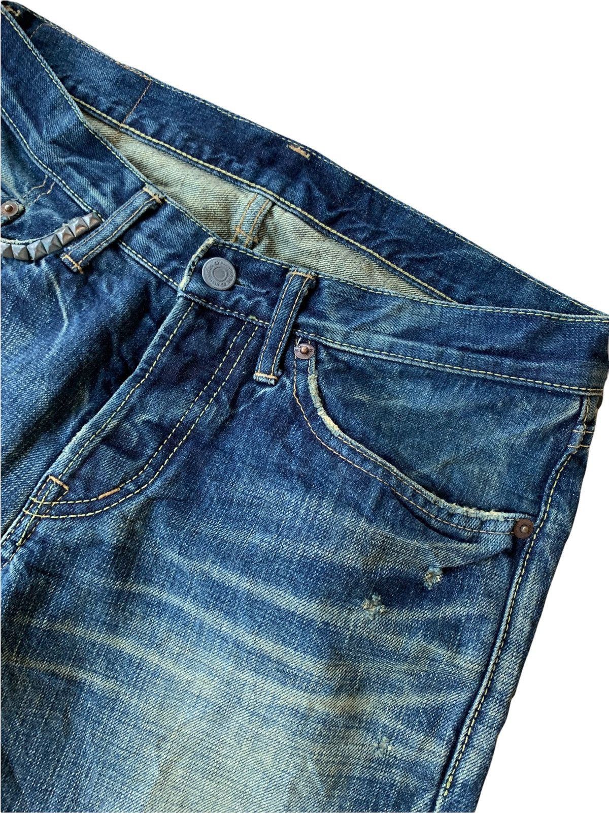 Hysteric Glamour HYSTERIC GLAMOUR SPIKE DESIGN JEANS Size US 31 - 7 Thumbnail