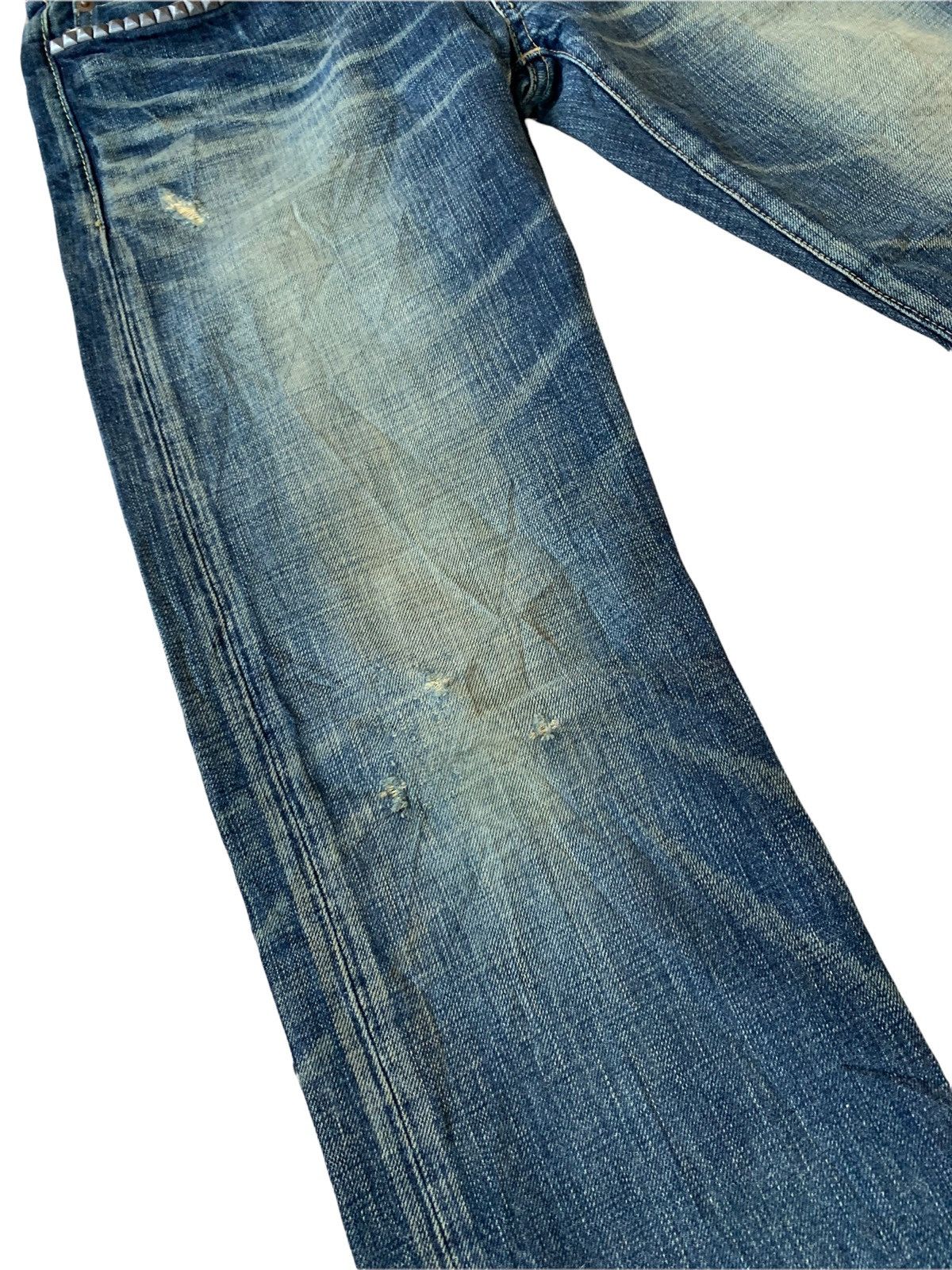 Hysteric Glamour HYSTERIC GLAMOUR SPIKE DESIGN JEANS Size US 31 - 9 Thumbnail