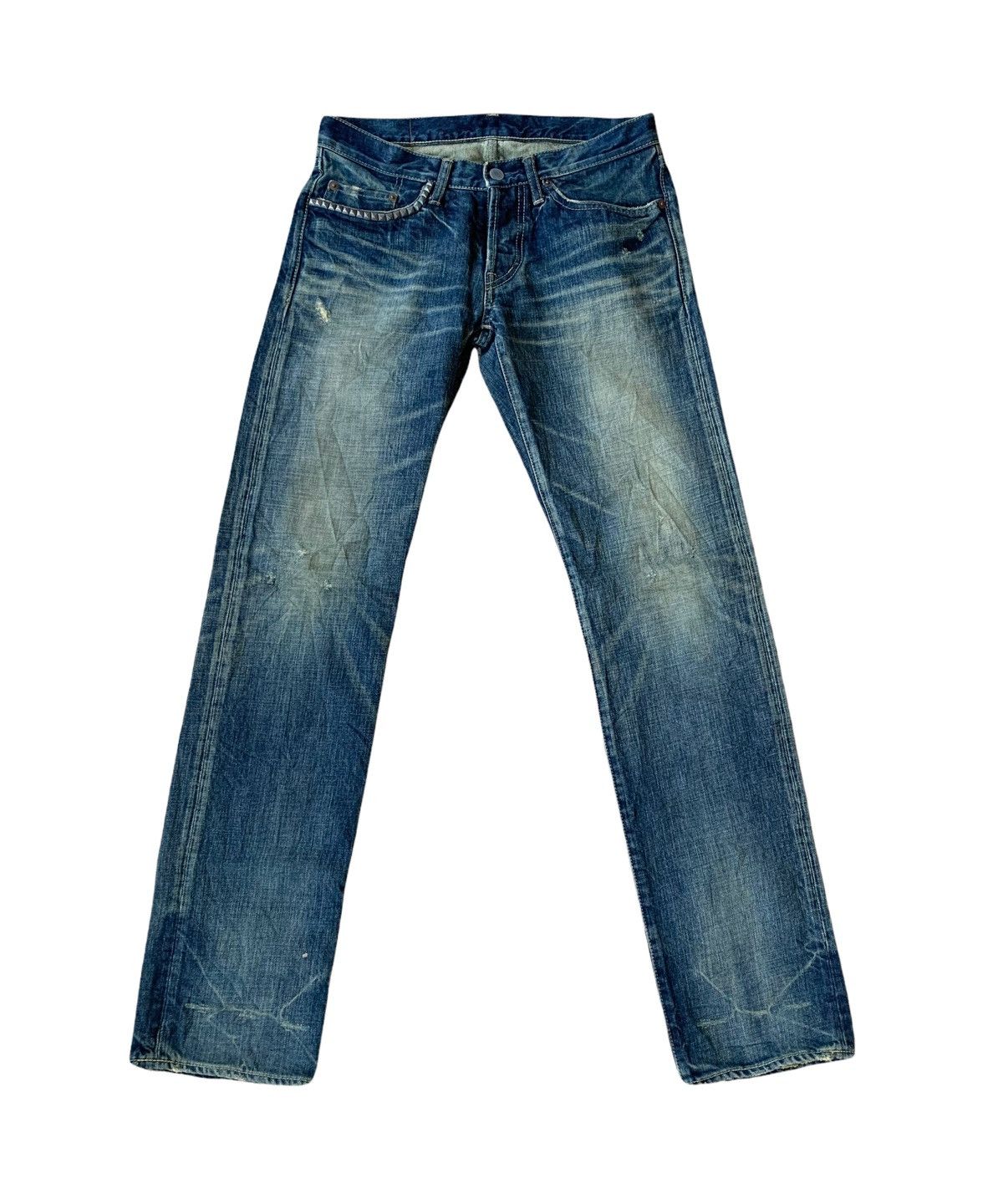 Hysteric Glamour HYSTERIC GLAMOUR SPIKE DESIGN JEANS Size US 31 - 2 Thumbnail