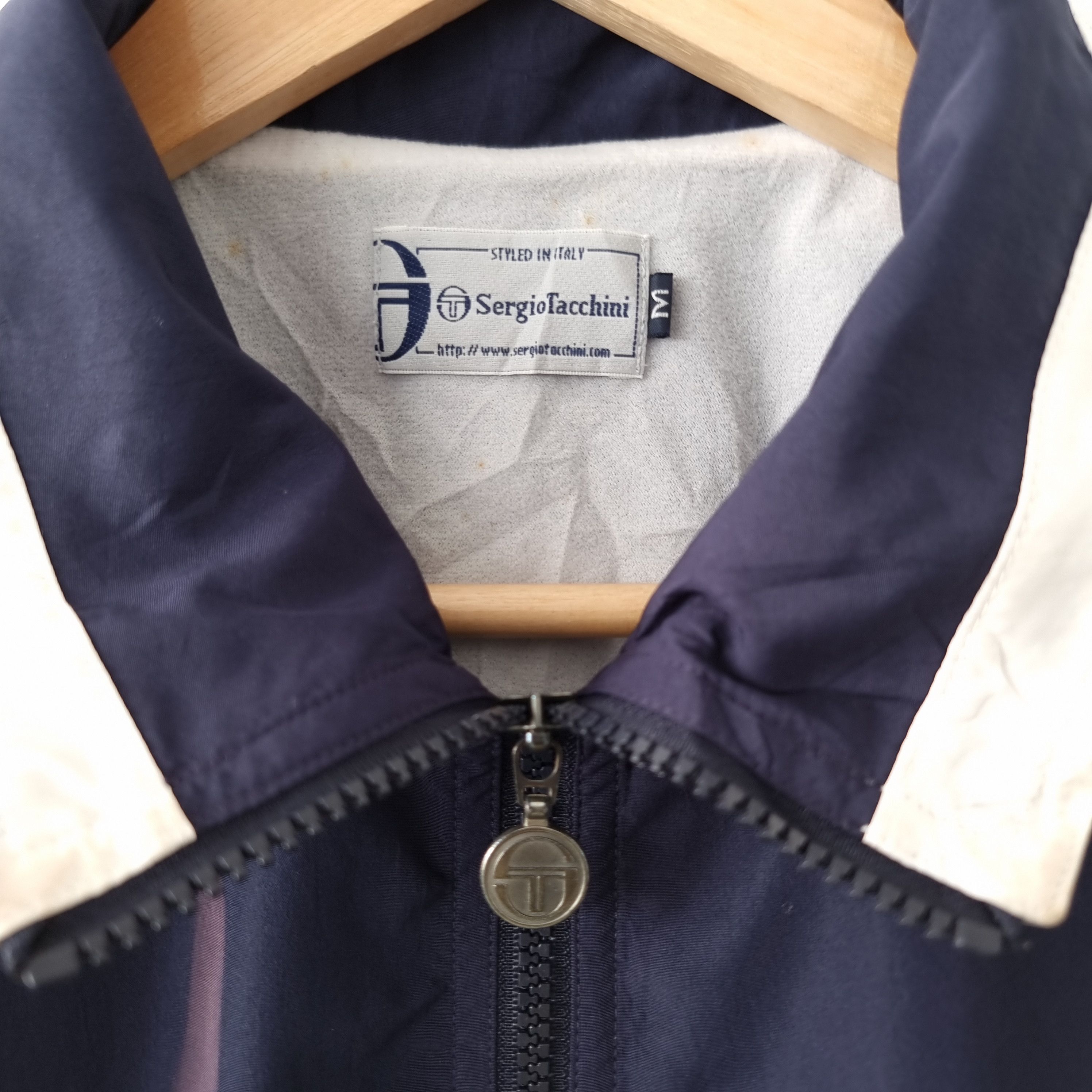 Japanese Brand × Sergio Tacchini Handmade sun faded jacket Size US M / EU 48-50 / 2 - 3 Thumbnail