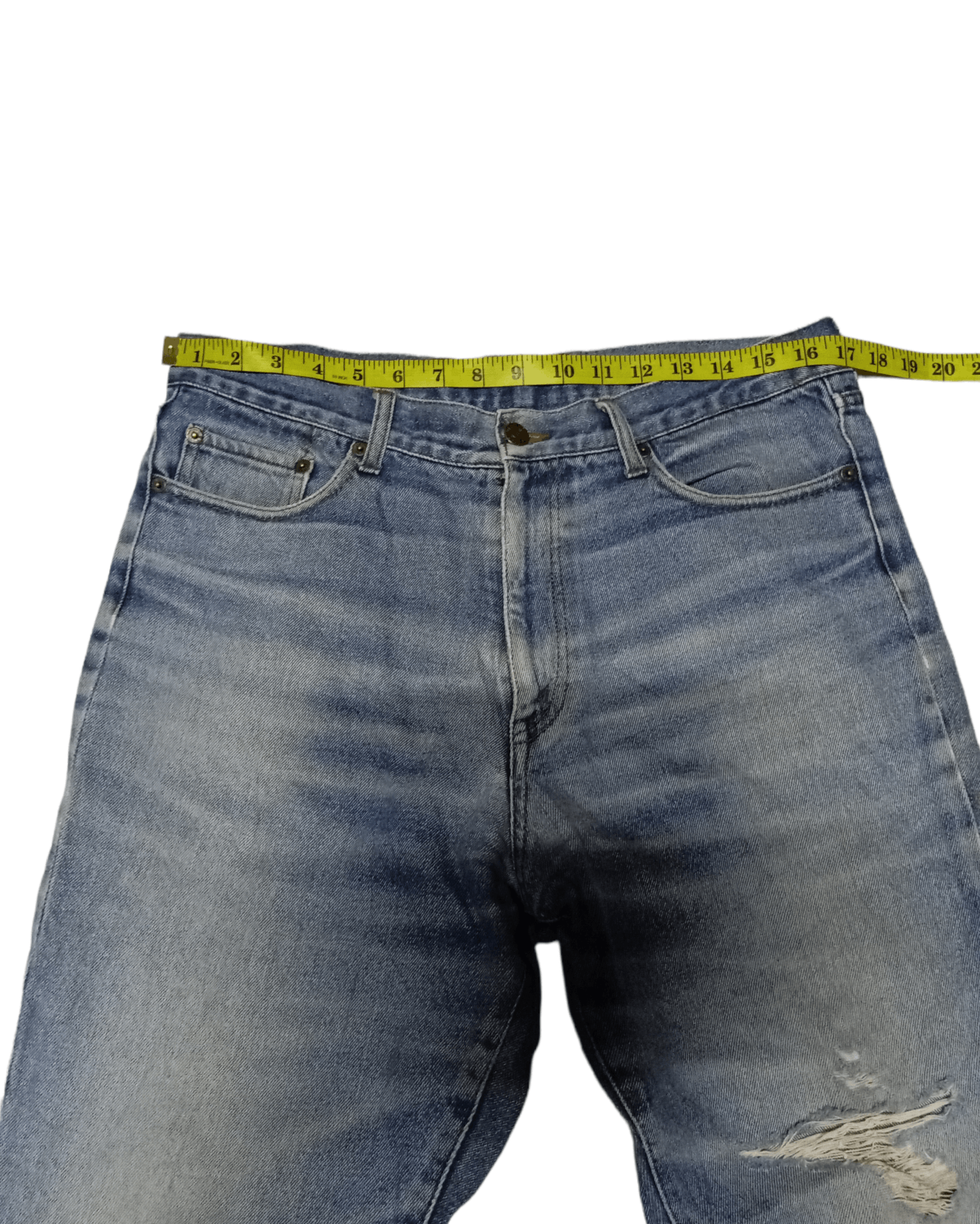 Japanese Brand Sunlucas Distressed Jeans Size 34 Size US 34 / EU 50 - 7 Thumbnail