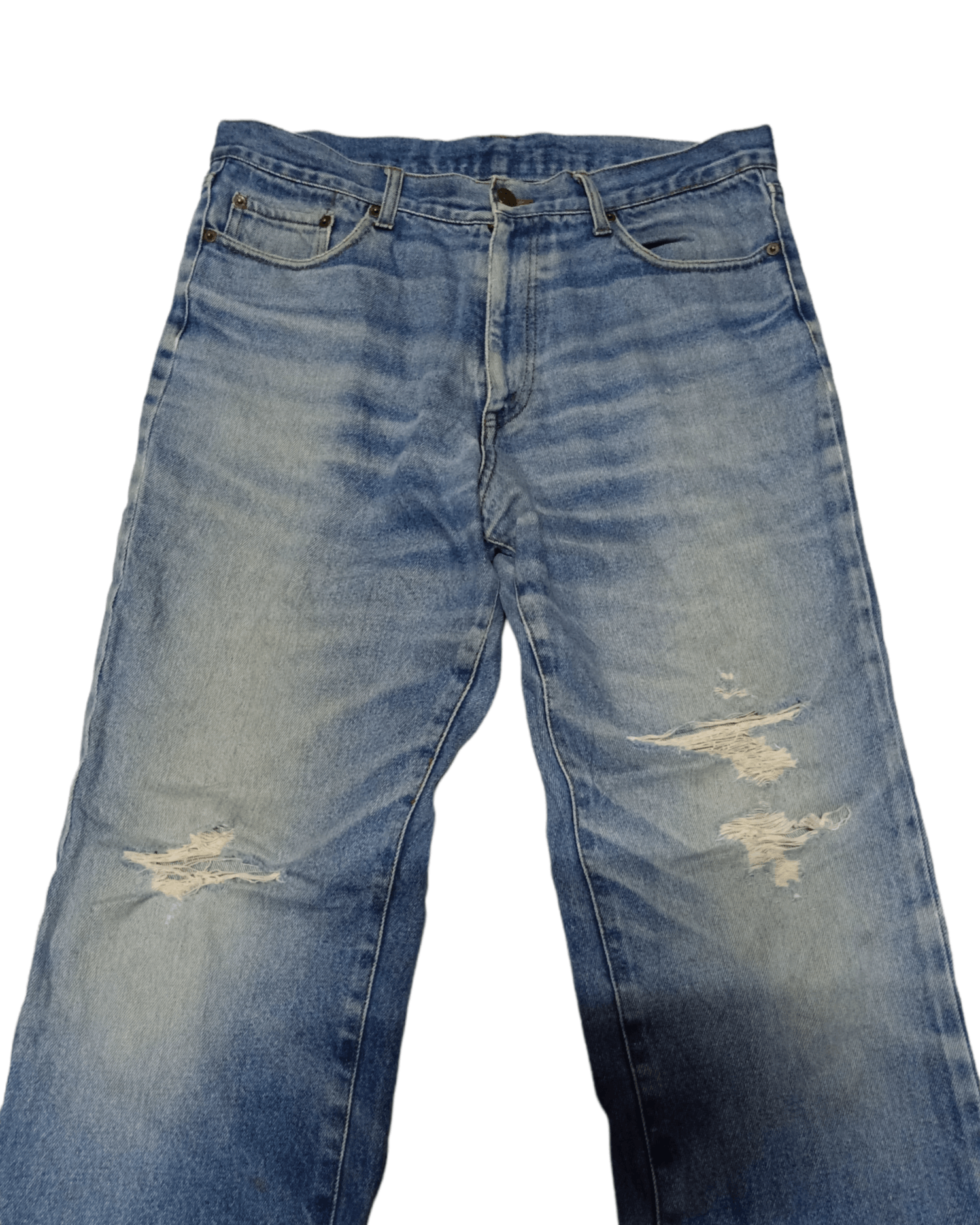 Japanese Brand Sunlucas Distressed Jeans Size 34 Size US 34 / EU 50 - 4 Thumbnail