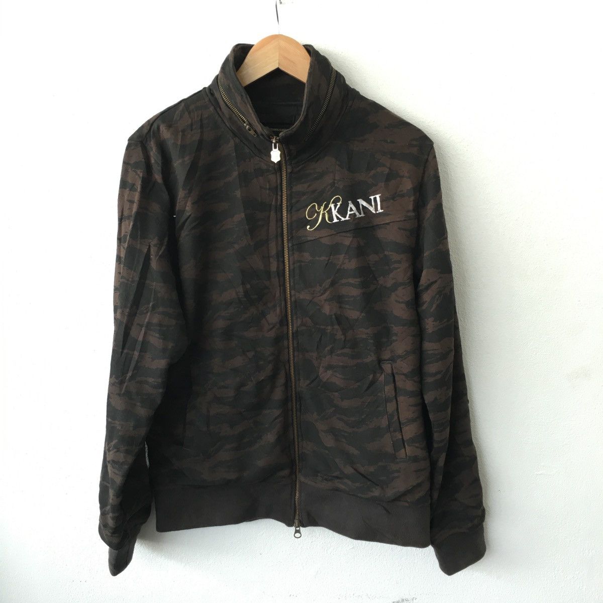 Karl Kani Army stripe karl kani diamond zip Size US M / EU 48-50 / 2 - 1 Thumbnail