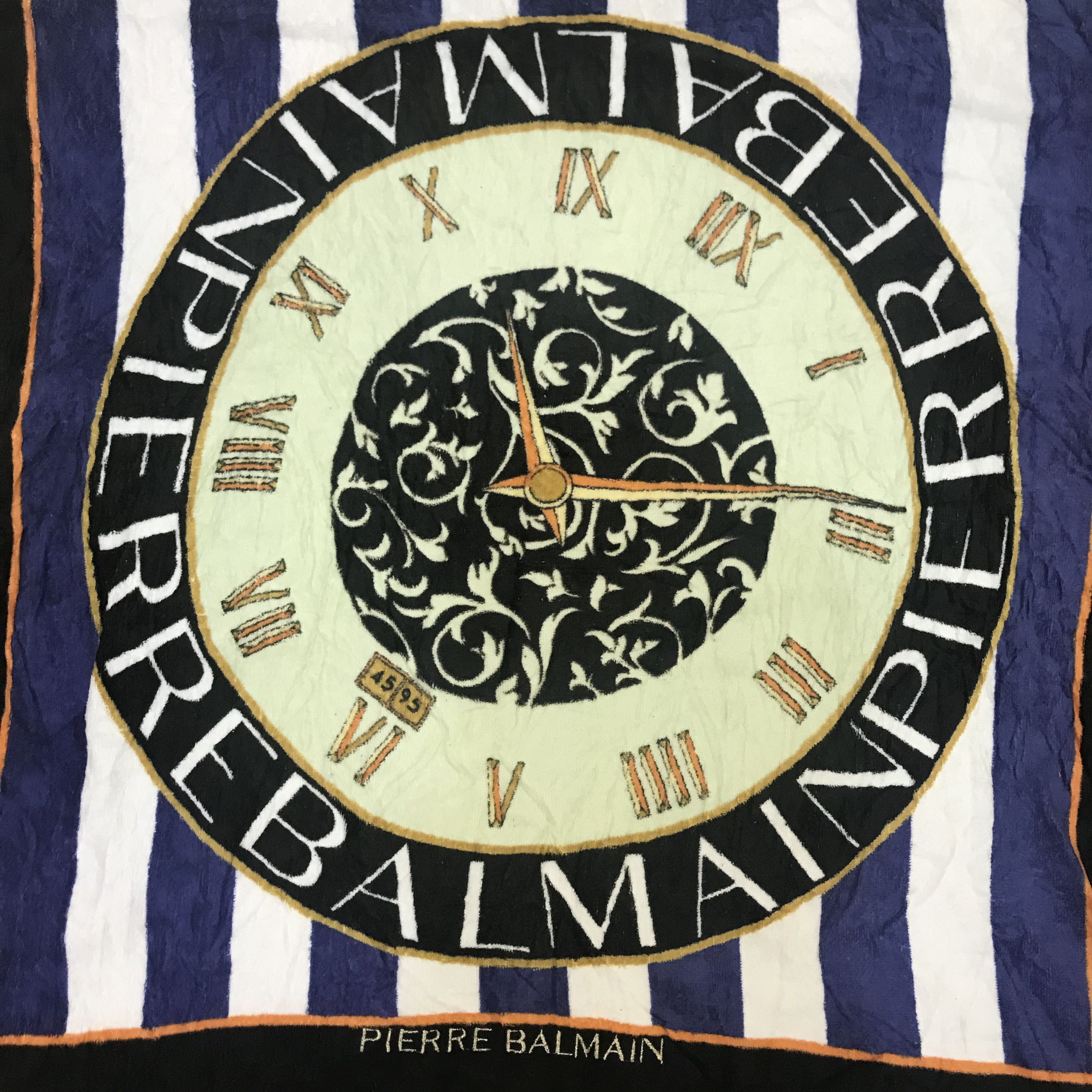 Pierre Balmain × Vintage W38 PIERRE BALMAIN PARIS BATH TOWEL NICE DESIGN Size ONE SIZE - 2 Thumbnail