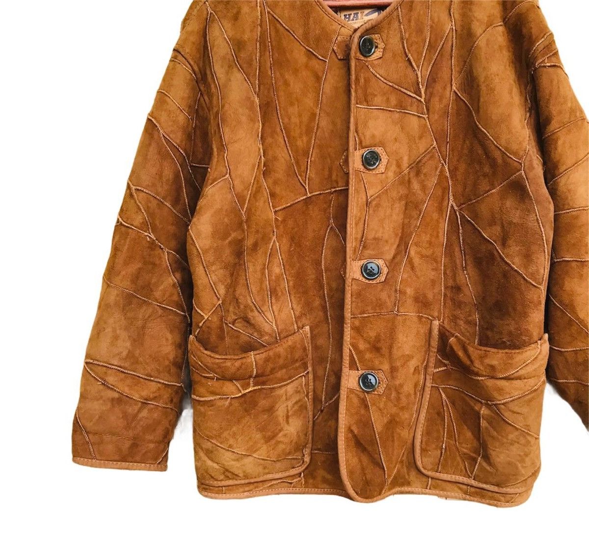 Hai Sporting Gear × Issey Miyake Hai Sporting gear issey patchwork leather suede sherpa linin Size US M / EU 48-50 / 2 - 2 Thumbnail