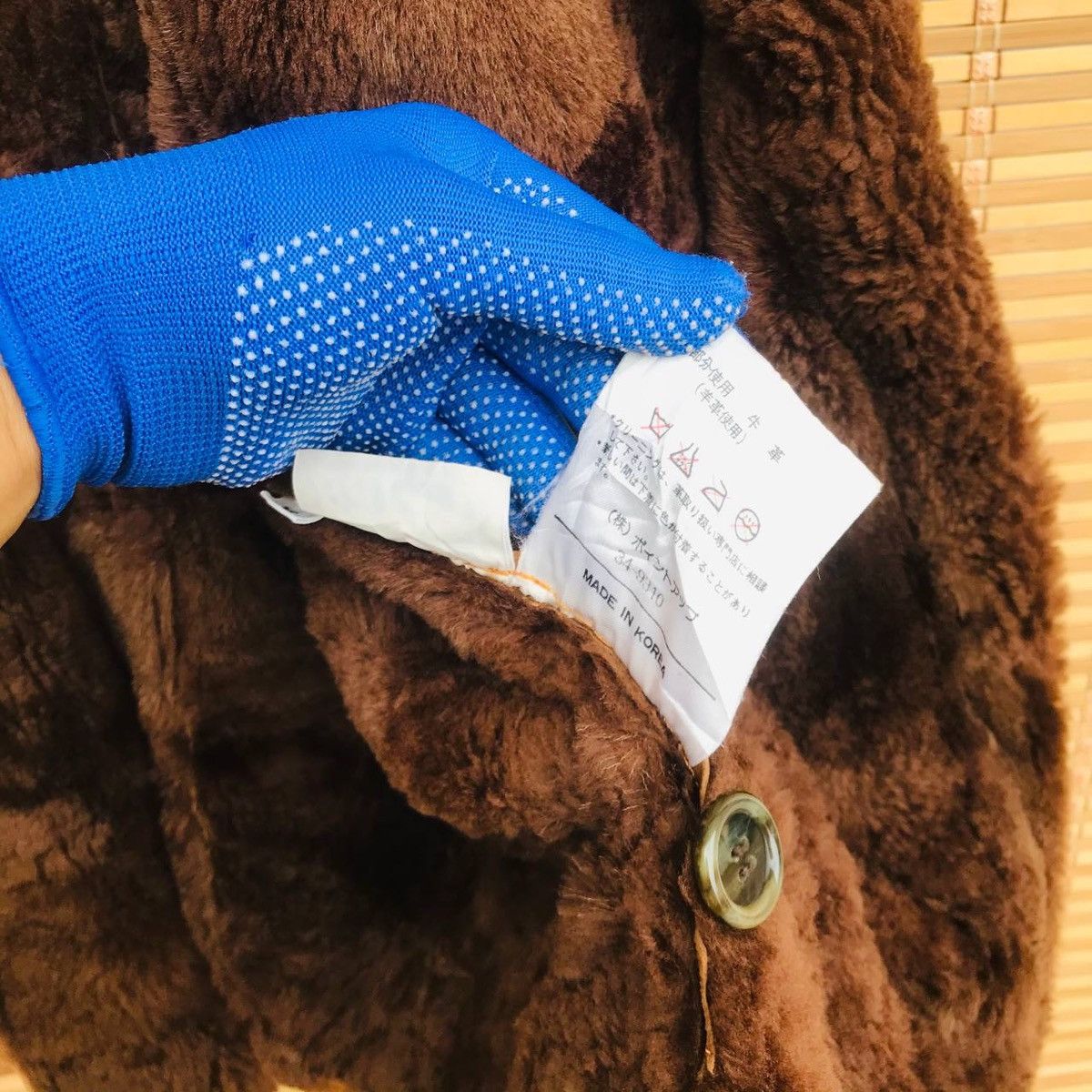 Hai Sporting Gear × Issey Miyake Hai Sporting gear issey patchwork leather suede sherpa linin Size US M / EU 48-50 / 2 - 10 Thumbnail
