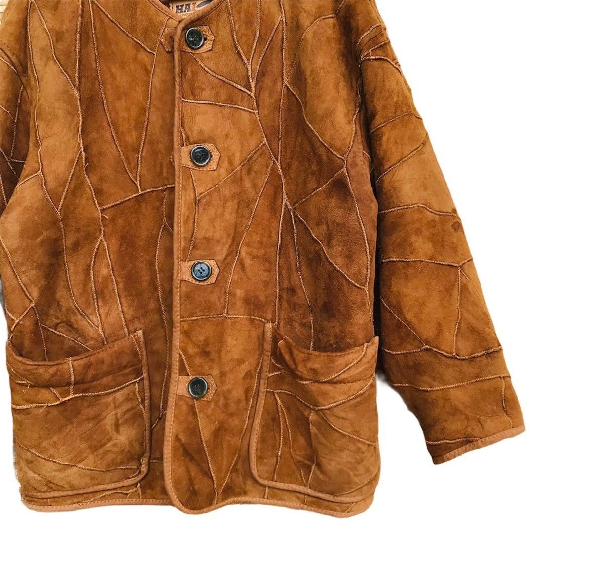 Hai Sporting Gear × Issey Miyake Hai Sporting gear issey patchwork leather suede sherpa linin Size US M / EU 48-50 / 2 - 3 Thumbnail