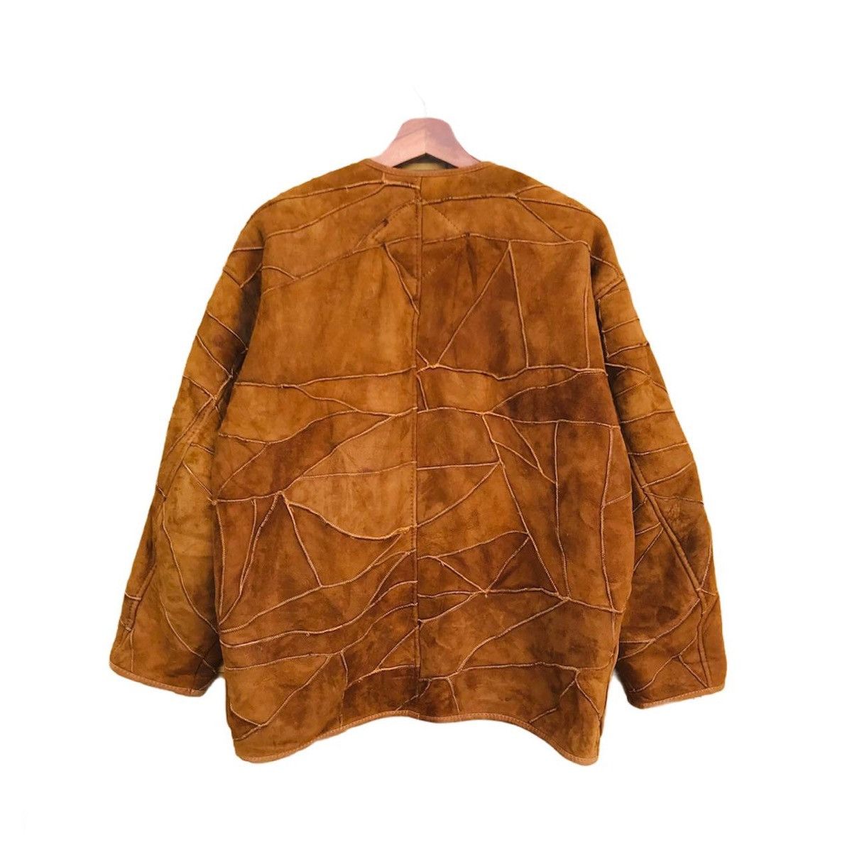 Hai Sporting Gear × Issey Miyake Hai Sporting gear issey patchwork leather suede sherpa linin Size US M / EU 48-50 / 2 - 8 Thumbnail