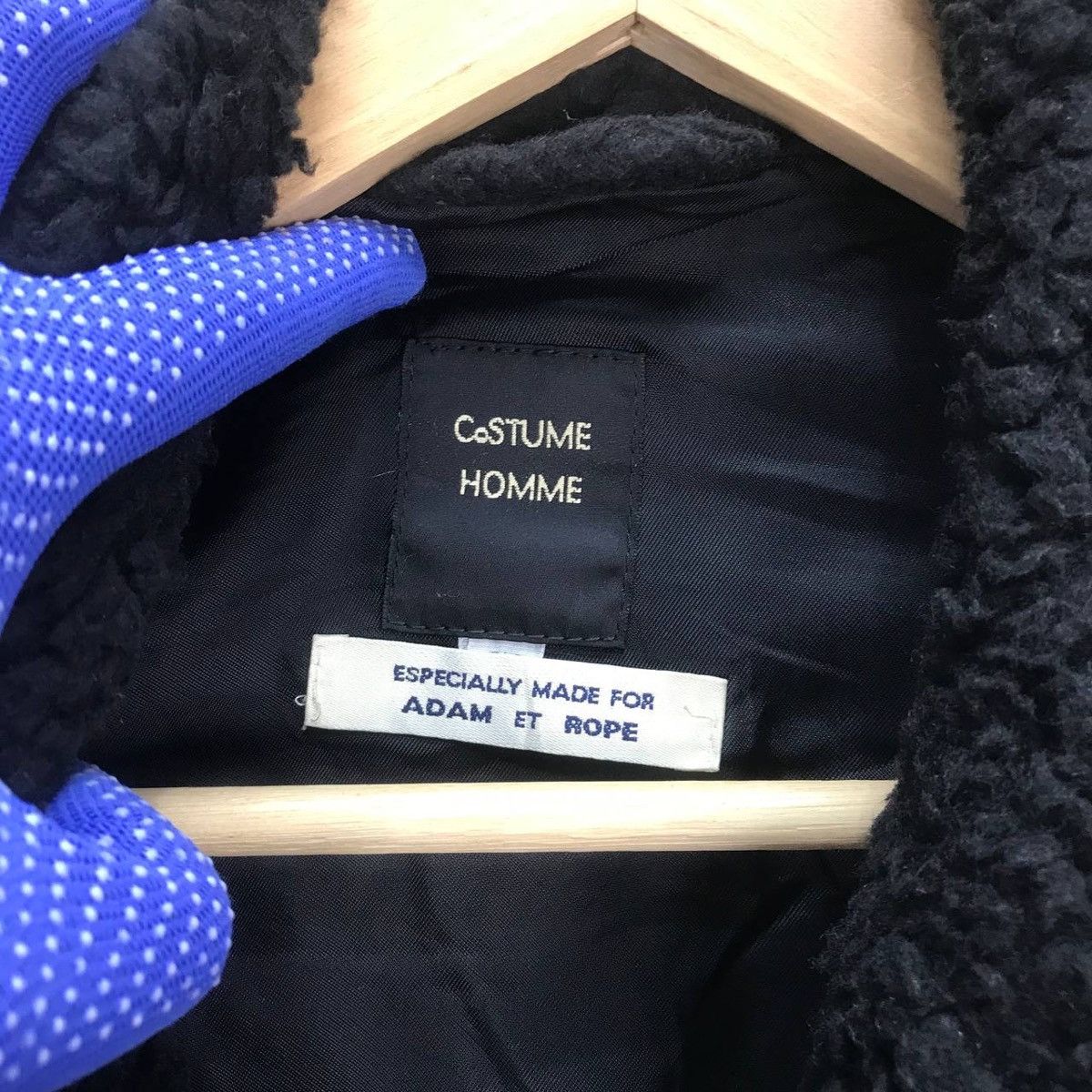 ADAM ET ROPE Costume HOMME X ADAM et ROPE fur sherpa jacket Size US M / EU 48-50 / 2 - 6 Thumbnail