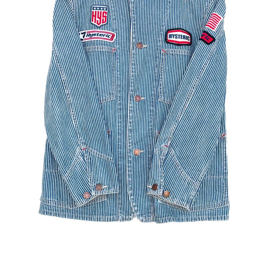 Hysteric Glamour RARE VTG Hysteric Glamour Patches USA flag Hickory jacket Size US M / EU 48-50 / 2 - 6 Thumbnail