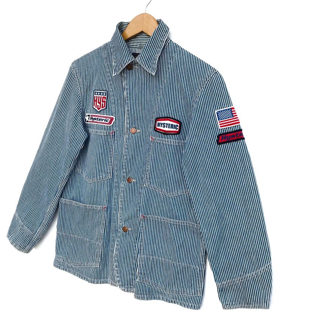 Hysteric Glamour RARE VTG Hysteric Glamour Patches USA flag Hickory jacket Size US M / EU 48-50 / 2 - 1 Thumbnail