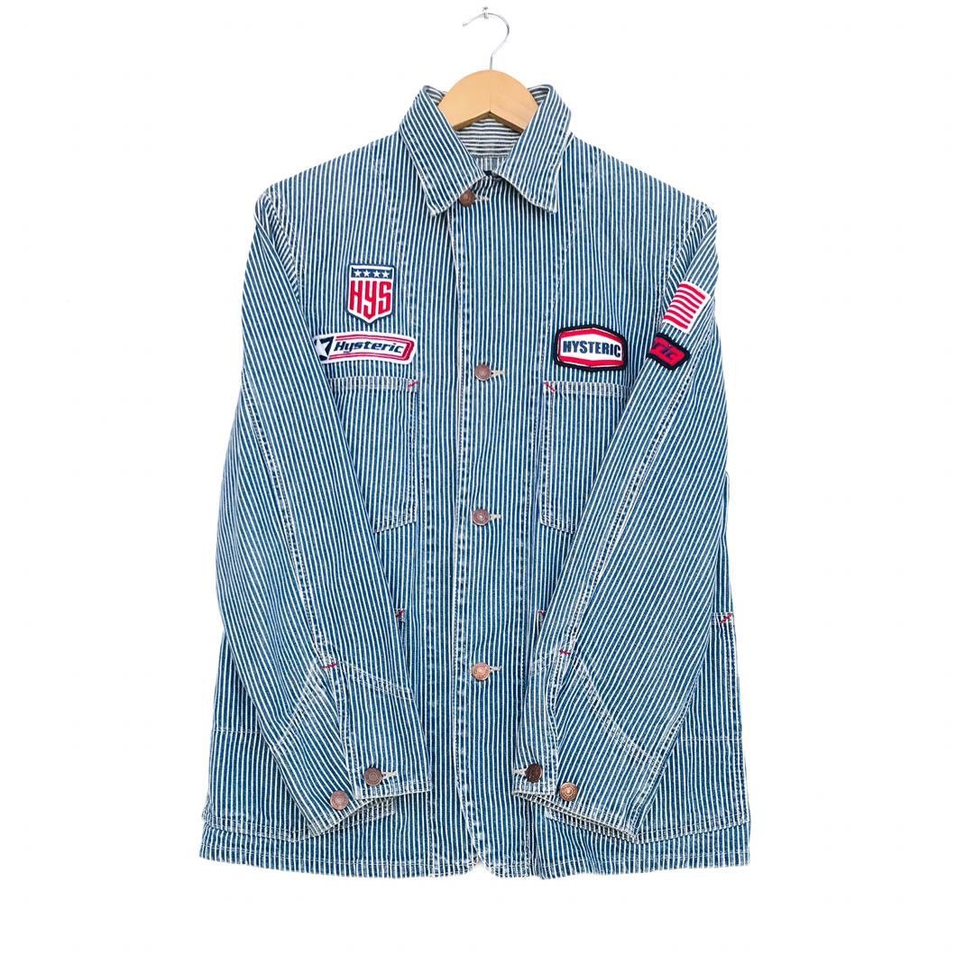 Hysteric Glamour RARE VTG Hysteric Glamour Patches USA flag Hickory jacket Size US M / EU 48-50 / 2 - 5 Thumbnail