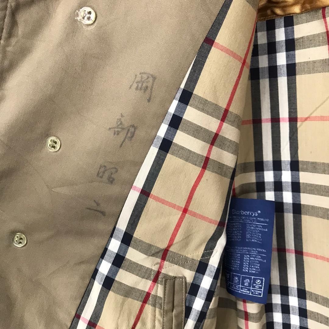 Burberry × Vintage Burberrys vintage novacheck long jacket Size US M / EU 48-50 / 2 - 8 Thumbnail