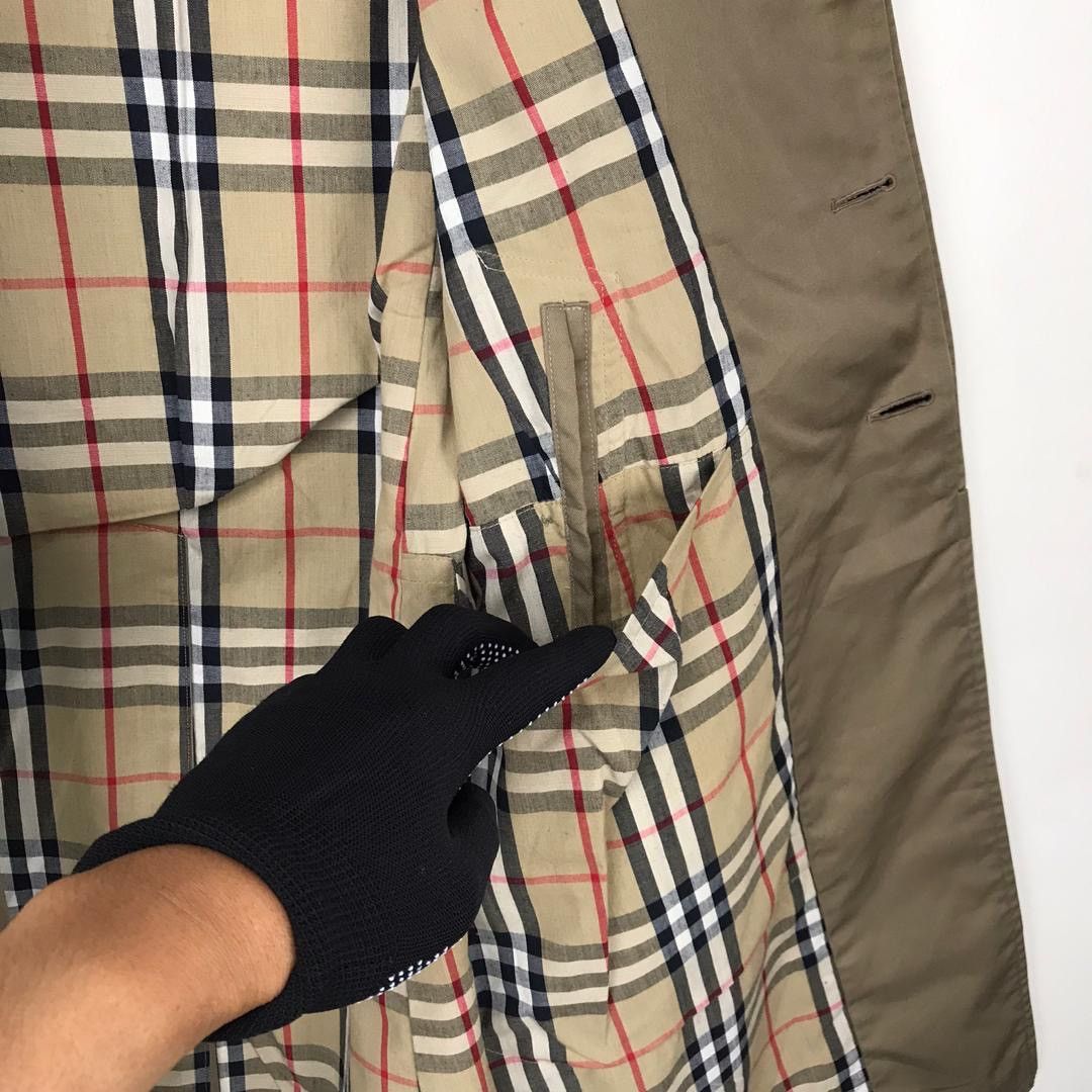 Burberry × Vintage Burberrys vintage novacheck long jacket Size US M / EU 48-50 / 2 - 5 Thumbnail