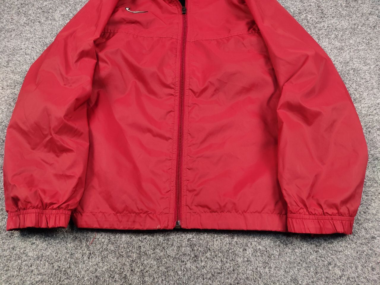 Nike Vintage Y2K Nike Team Drill Light Zip Red Windbreaker Jacket Size US S / EU 44-46 / 1 - 9 Thumbnail