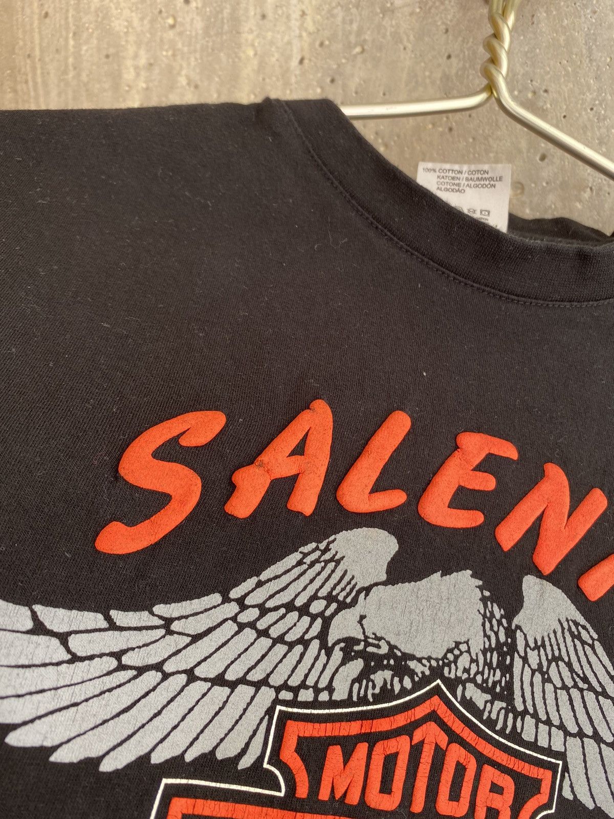 Band Tees 90’s Vintage Harley Davidson 3d Emblem Print Long Sleeve Size US M / EU 48-50 / 2 - 6 Thumbnail