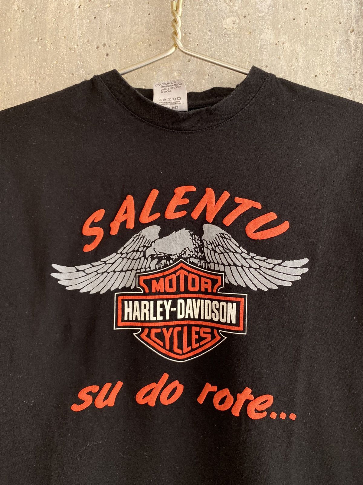 Band Tees 90’s Vintage Harley Davidson 3d Emblem Print Long Sleeve Size US M / EU 48-50 / 2 - 3 Thumbnail