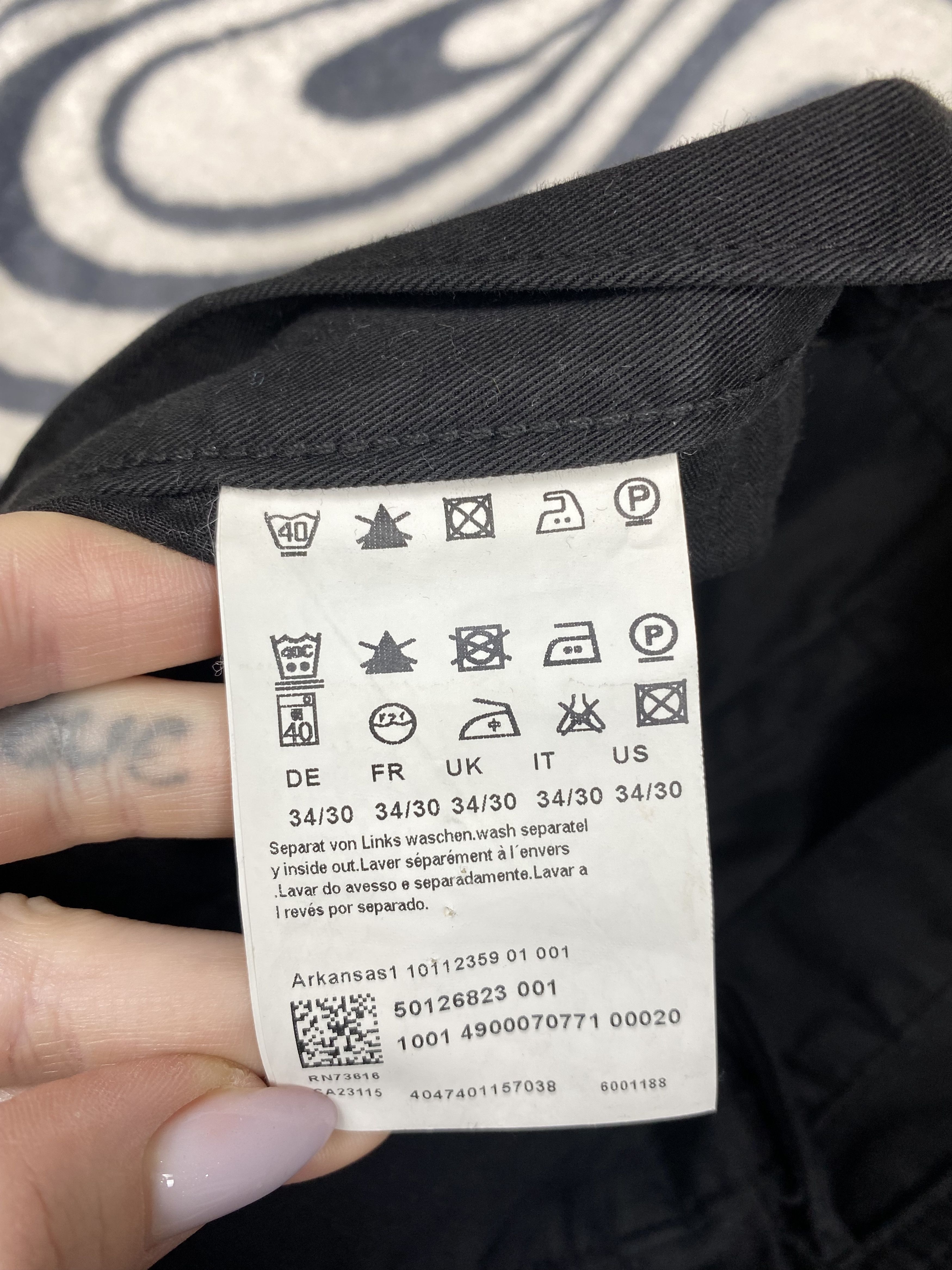 Hugo Boss Hugo Boss Vintage Mens Chino Pants Denim Size US 34 / EU 50 - 8 Thumbnail