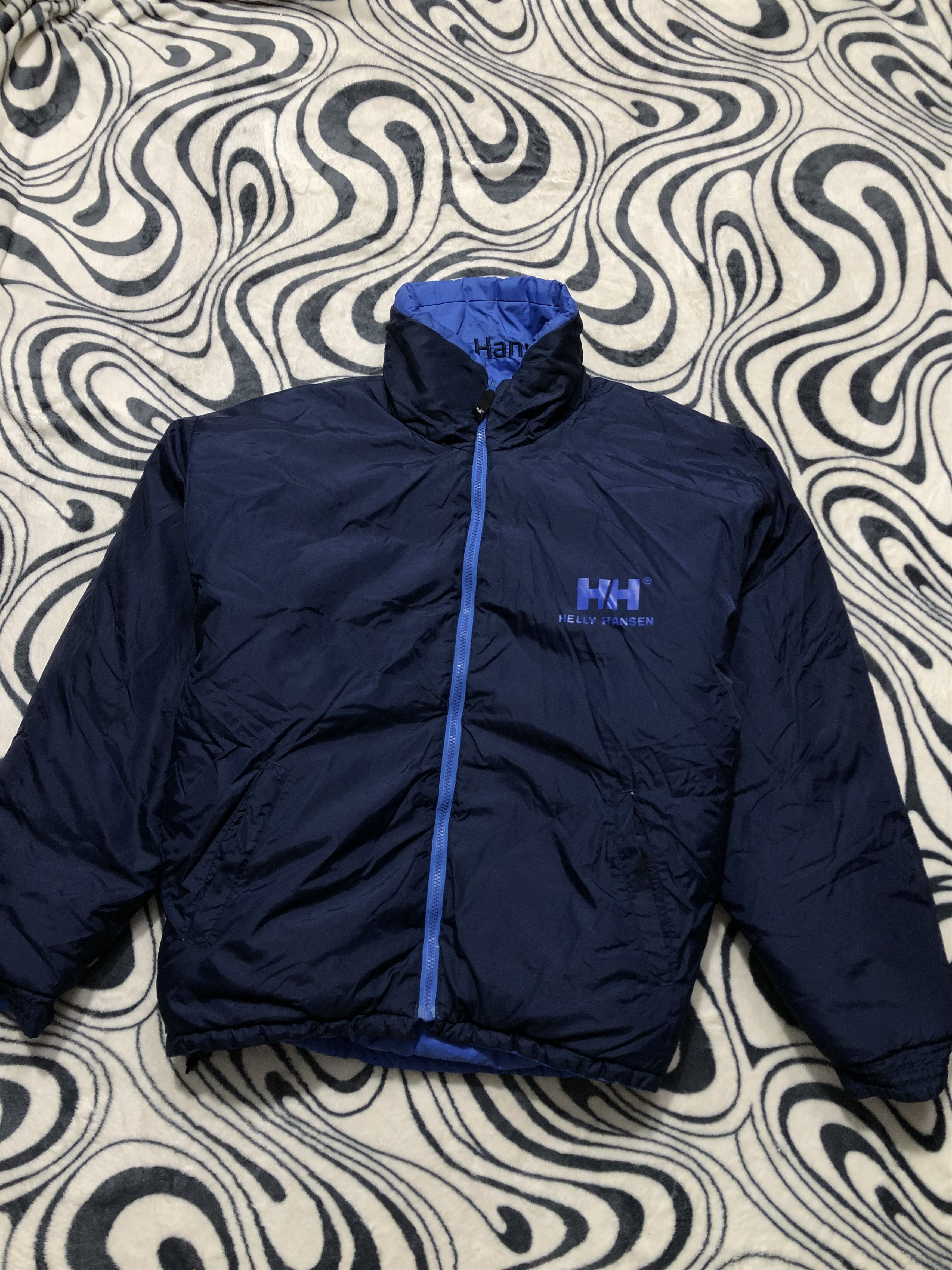 Helly Hansen Helly Hansen Vintage Mens Down Jacket Big Logo Size US L / EU 52-54 / 3 - 2 Thumbnail