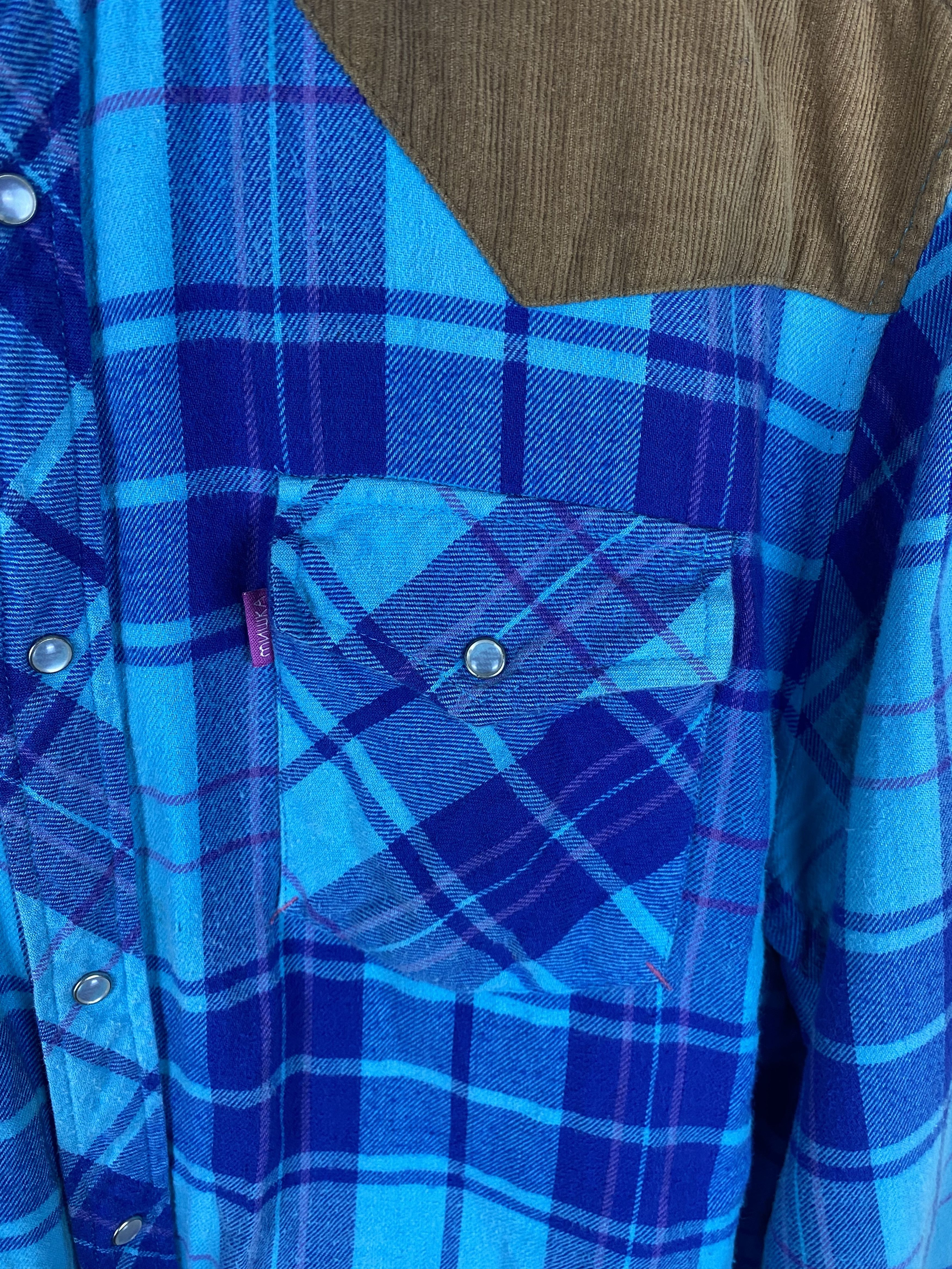 Mishka МИШКА Mishka Flannel Shirt Size US L / EU 52-54 / 3 - 3 Thumbnail