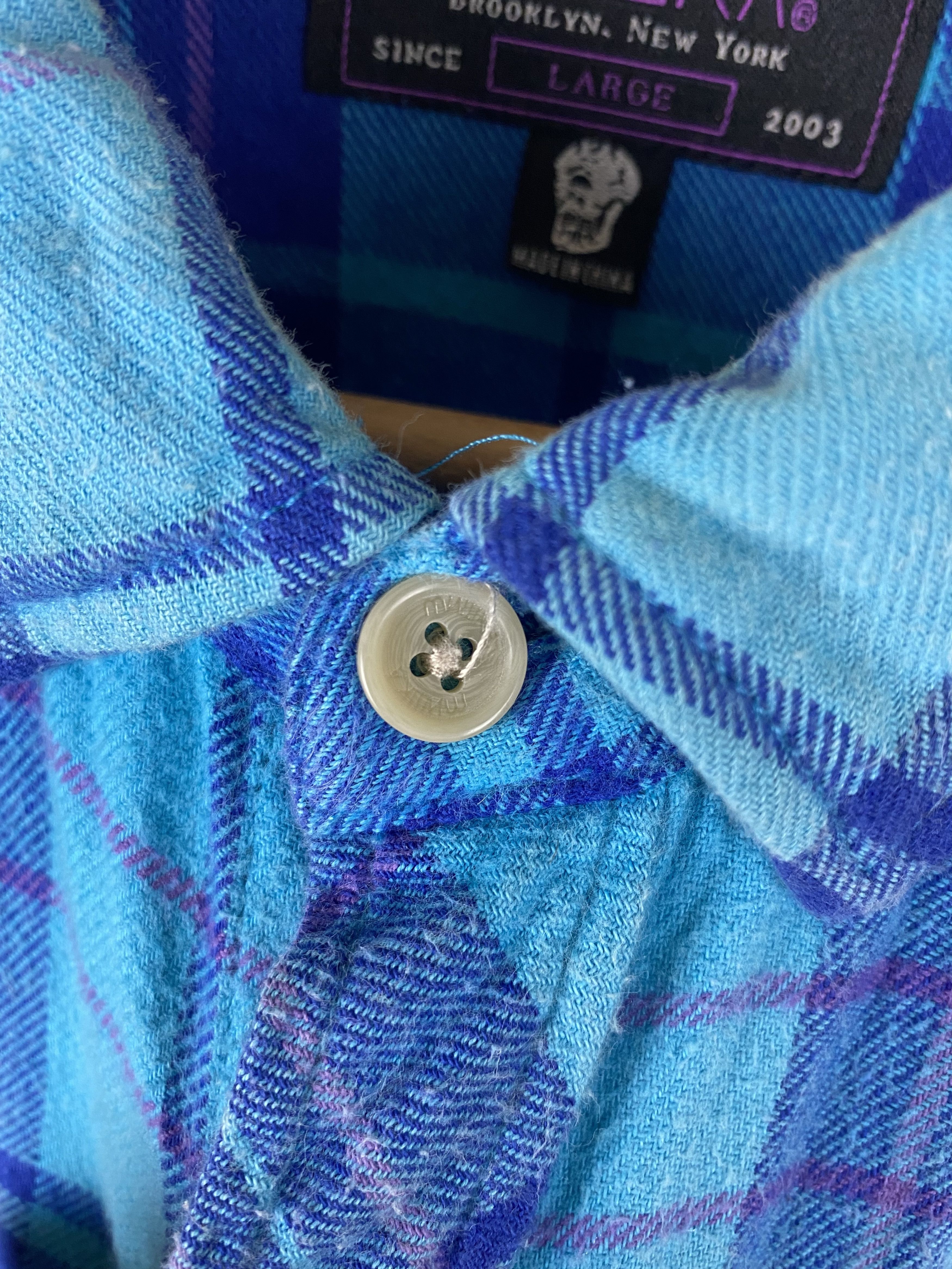 Mishka МИШКА Mishka Flannel Shirt Size US L / EU 52-54 / 3 - 4 Thumbnail