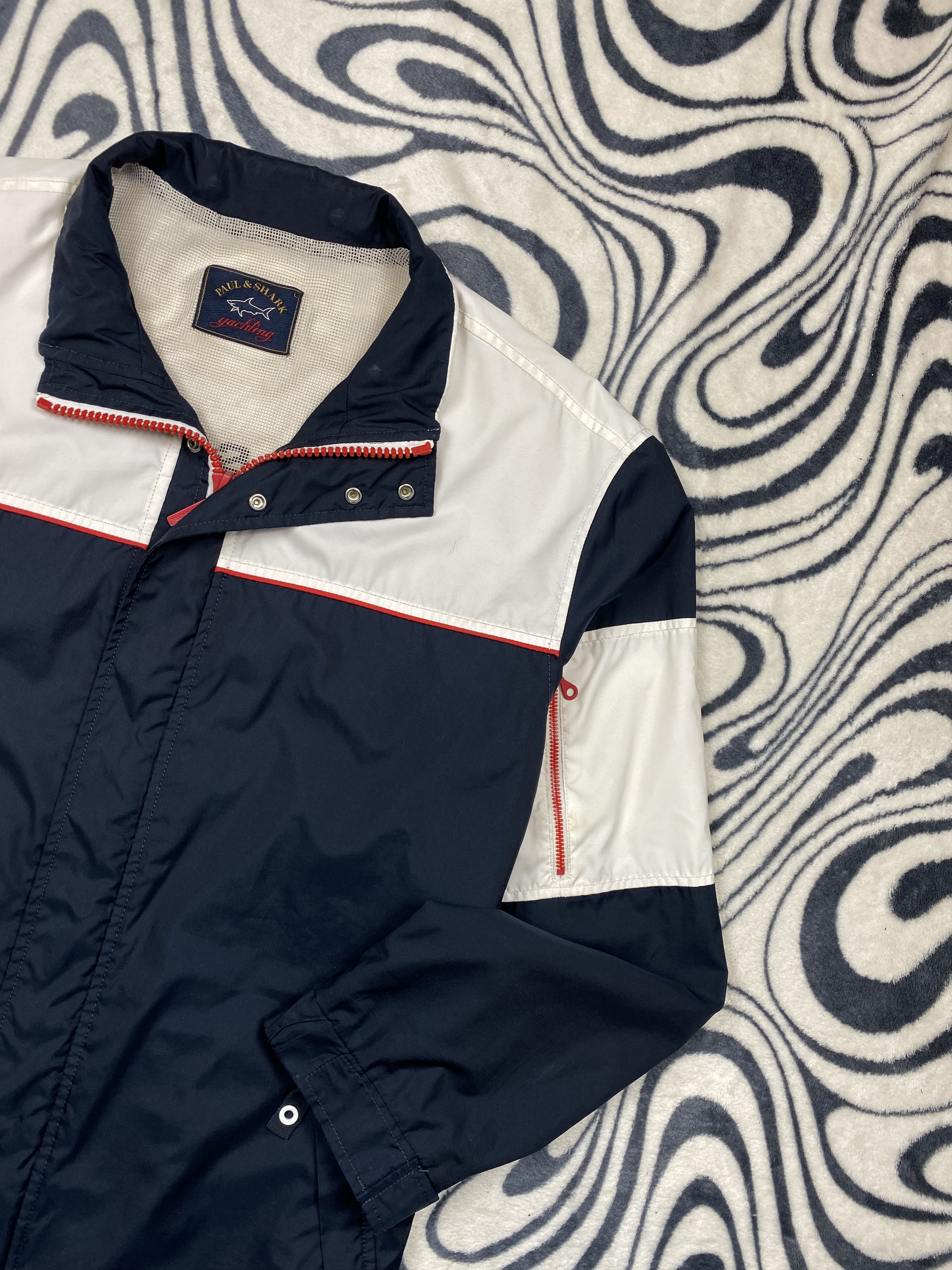 Paul & Shark Paul & Shark Vintage Mens Nylon Jacket Size US L / EU 52-54 / 3 - 7 Thumbnail