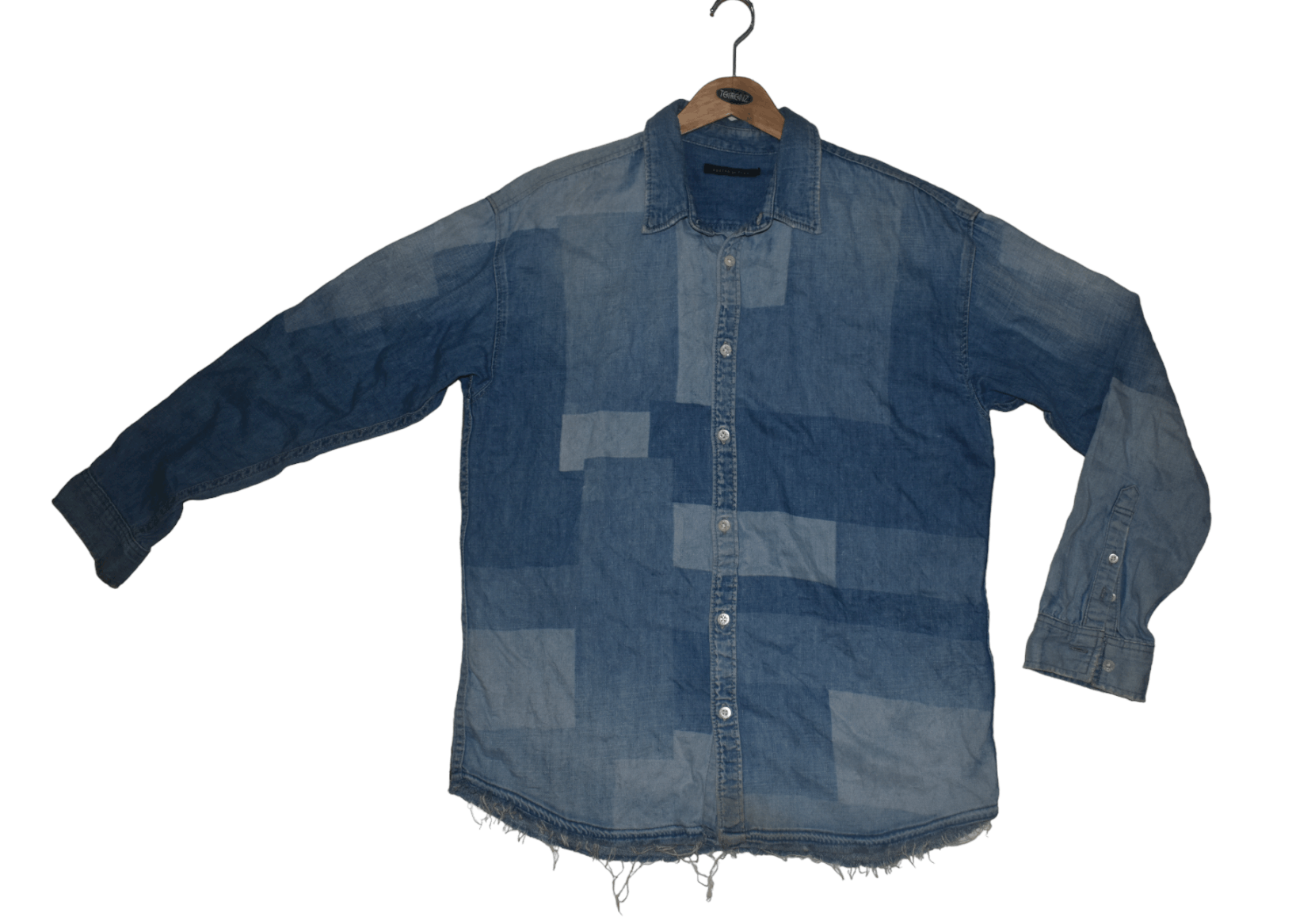 GOSTAR DE FUGA × Japanese Brand FUGA LAZER PATCHWORK DENIM SHIRT Size US L / EU 52-54 / 3 - 1 Thumbnail