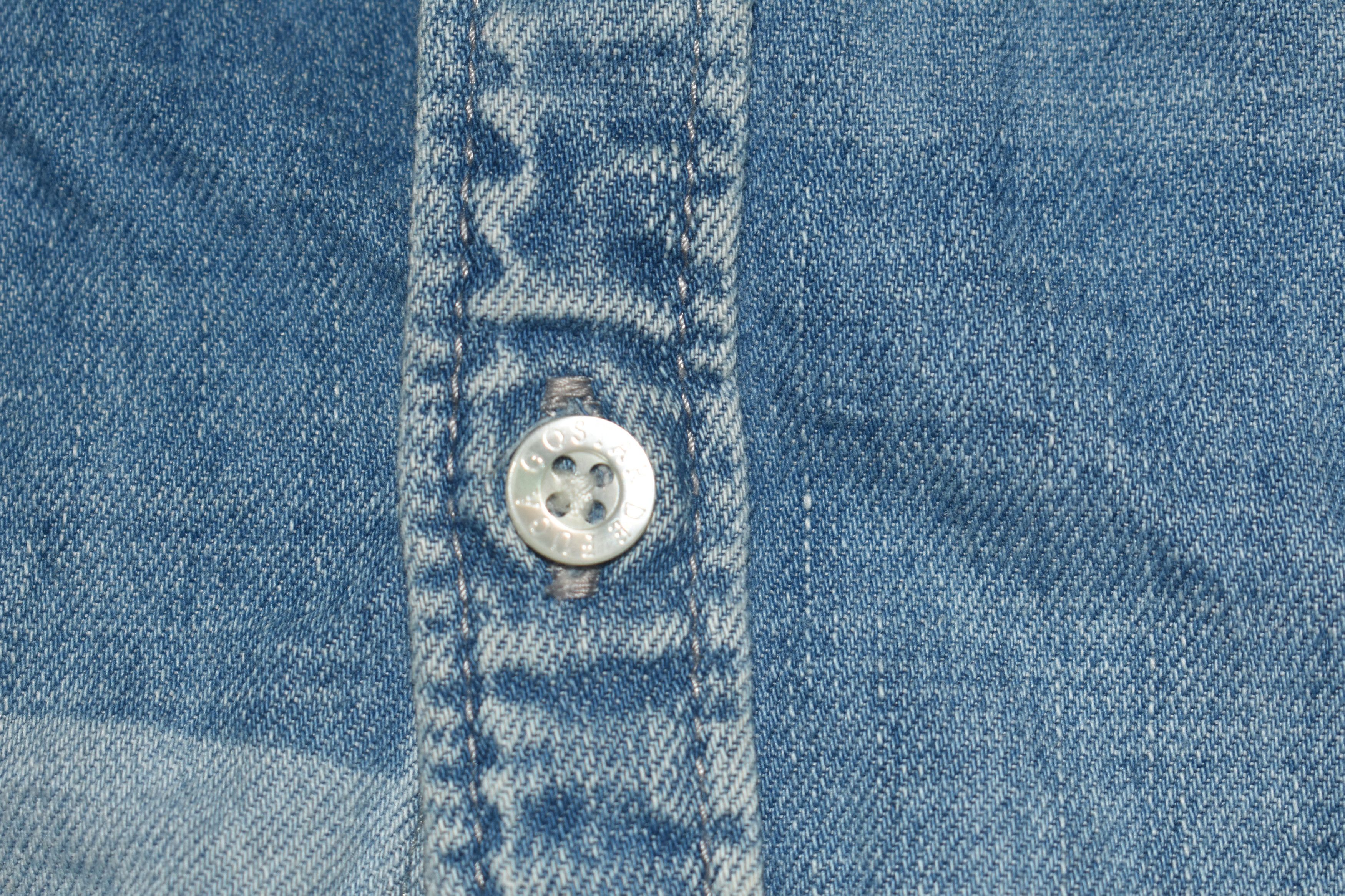 GOSTAR DE FUGA × Japanese Brand FUGA LAZER PATCHWORK DENIM SHIRT Size US L / EU 52-54 / 3 - 4 Thumbnail