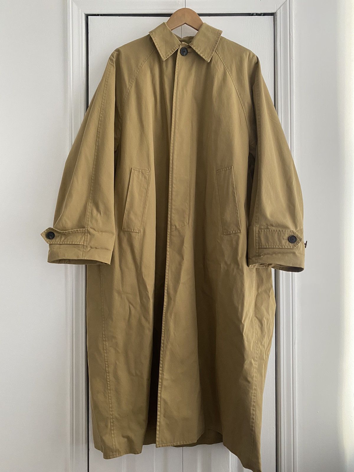 Balenciaga Balenciaga cotton twill “Long Opera/ Car Coat” Size US S / EU 44-46 / 1 - 2 Thumbnail