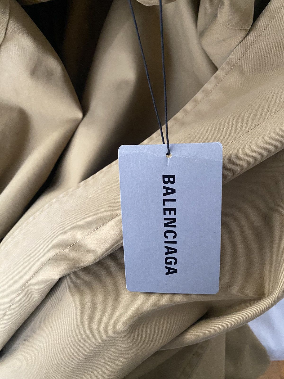 Balenciaga Balenciaga cotton twill “Long Opera/ Car Coat” Size US S / EU 44-46 / 1 - 7 Thumbnail
