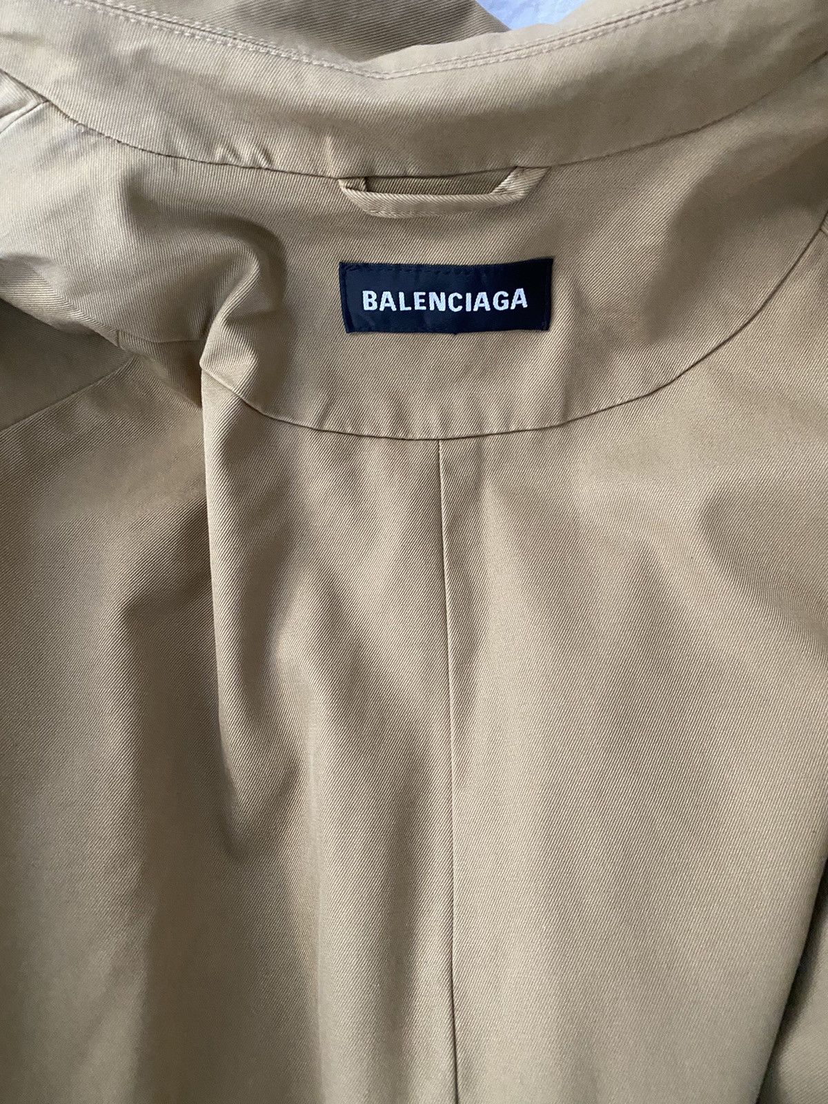 Balenciaga Balenciaga cotton twill “Long Opera/ Car Coat” Size US S / EU 44-46 / 1 - 5 Thumbnail