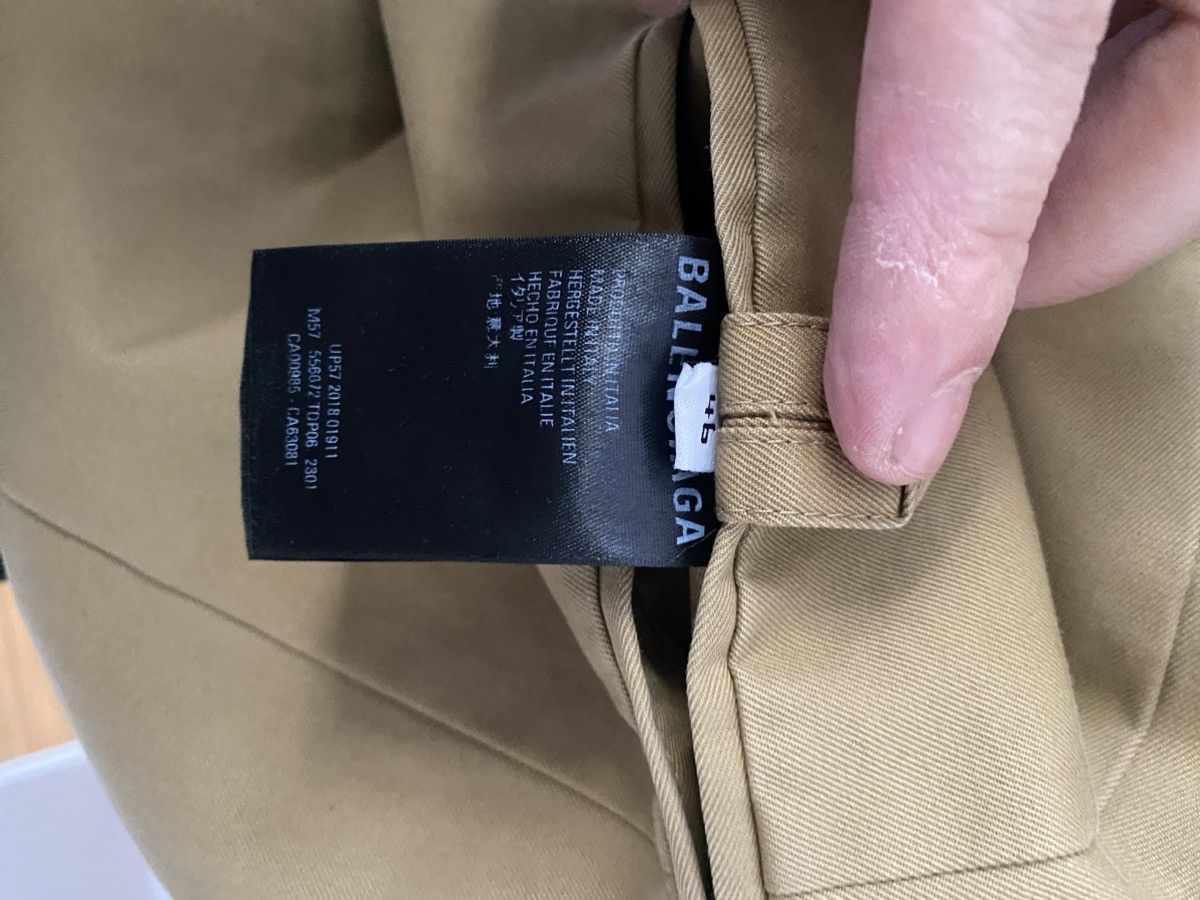 Balenciaga Balenciaga cotton twill “Long Opera/ Car Coat” Size US S / EU 44-46 / 1 - 6 Thumbnail