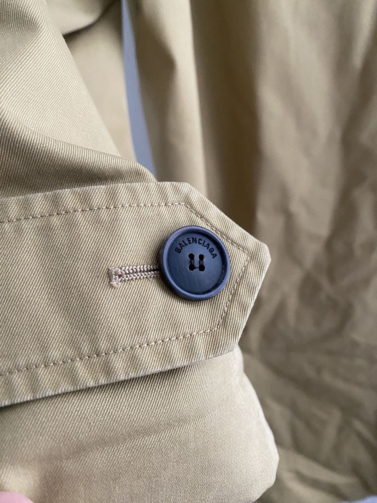 Balenciaga Balenciaga cotton twill “Long Opera/ Car Coat” Size US S / EU 44-46 / 1 - 4 Thumbnail