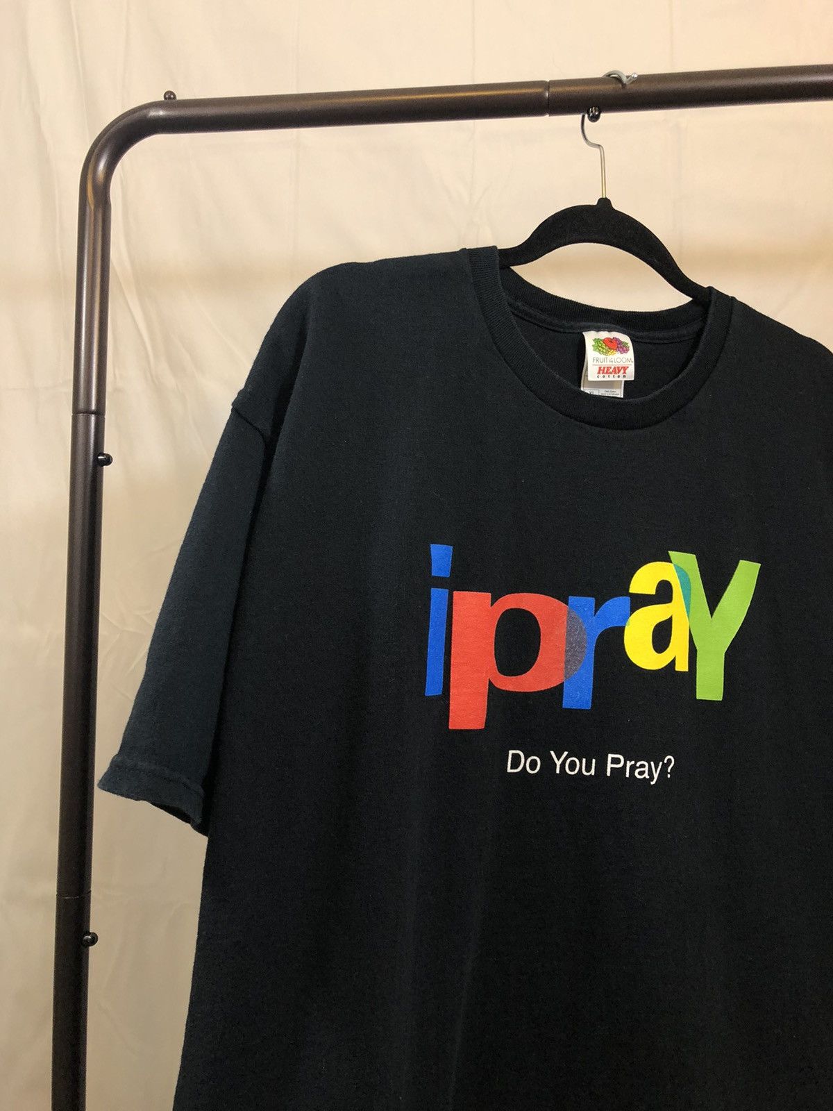 Vintage iPray Religious eBay Reference Y2K Funny Tee