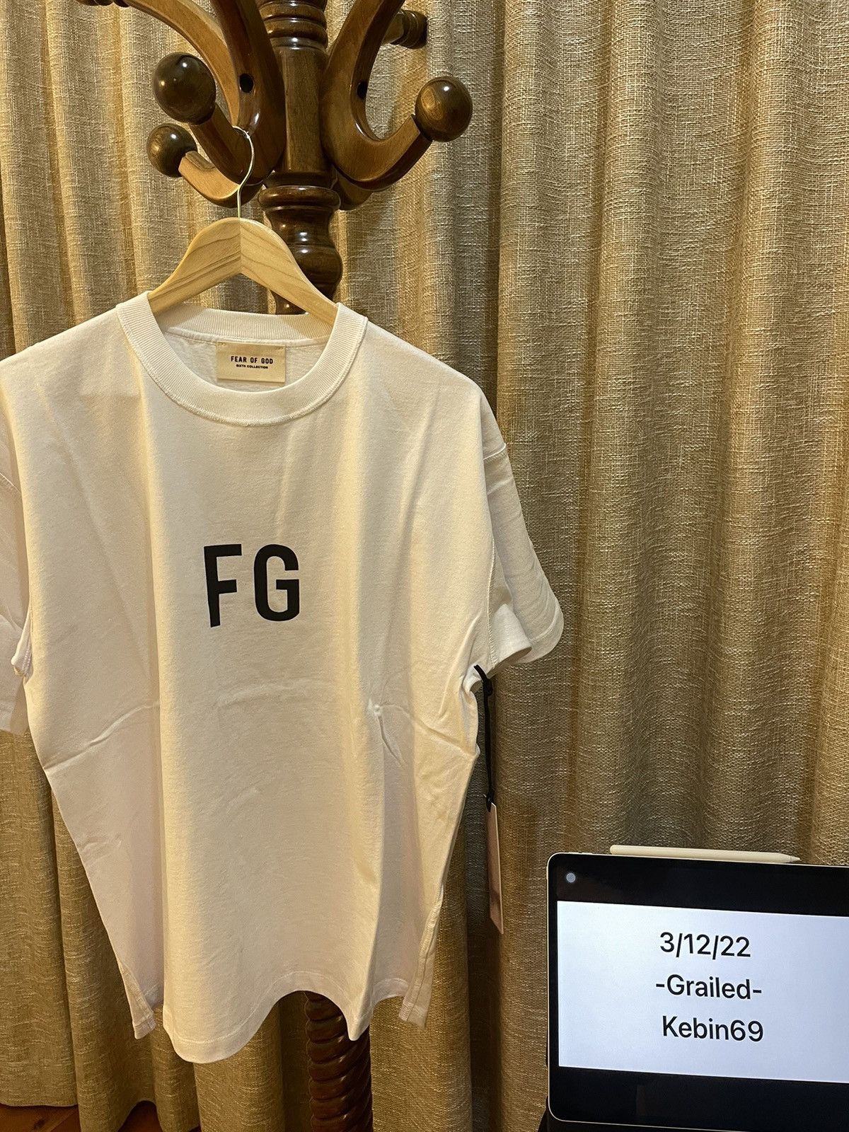 Fear of God Fear Of God 6th collection FG tee | Grailed 