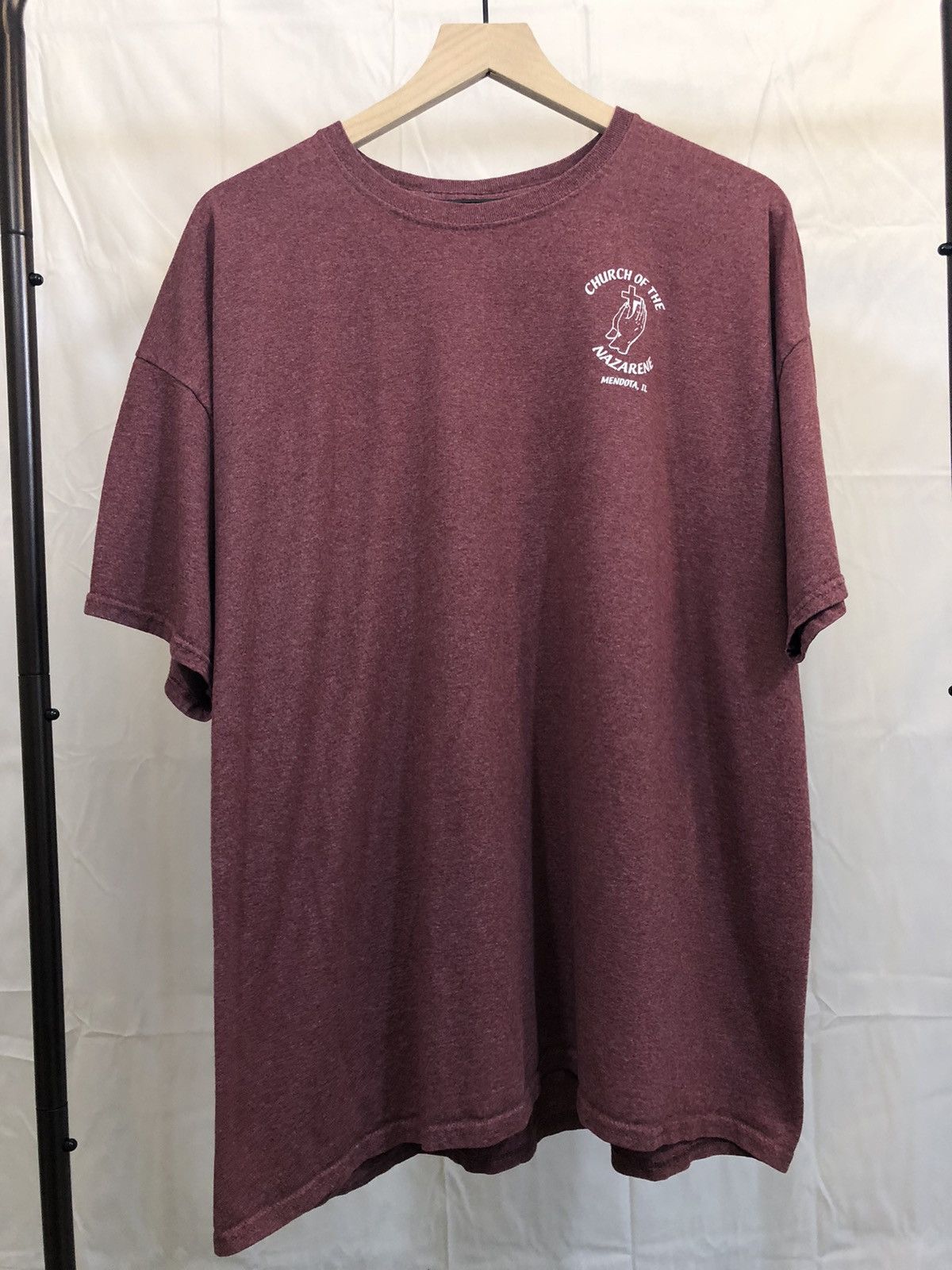 Vintage Vintage Y2K Church Religion Boxy 2000s Tee Size US XXL / EU 58 / 5 - 2 Thumbnail