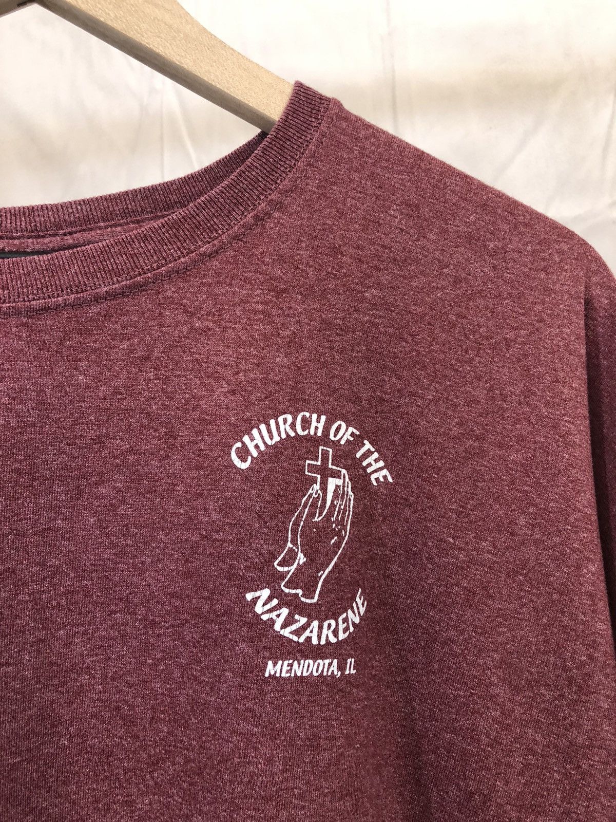 Vintage Vintage Y2K Church Religion Boxy 2000s Tee Size US XXL / EU 58 / 5 - 8 Thumbnail