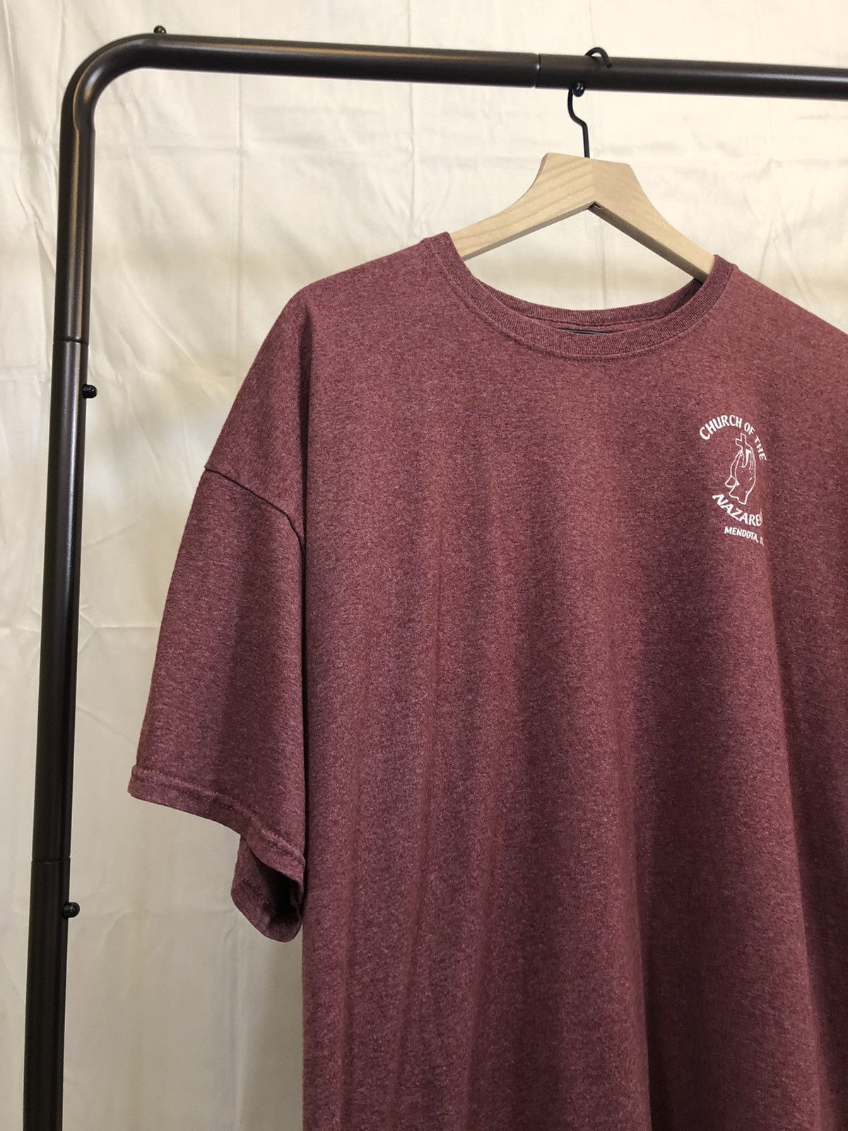 Vintage Vintage Y2K Church Religion Boxy 2000s Tee Size US XXL / EU 58 / 5 - 6 Thumbnail
