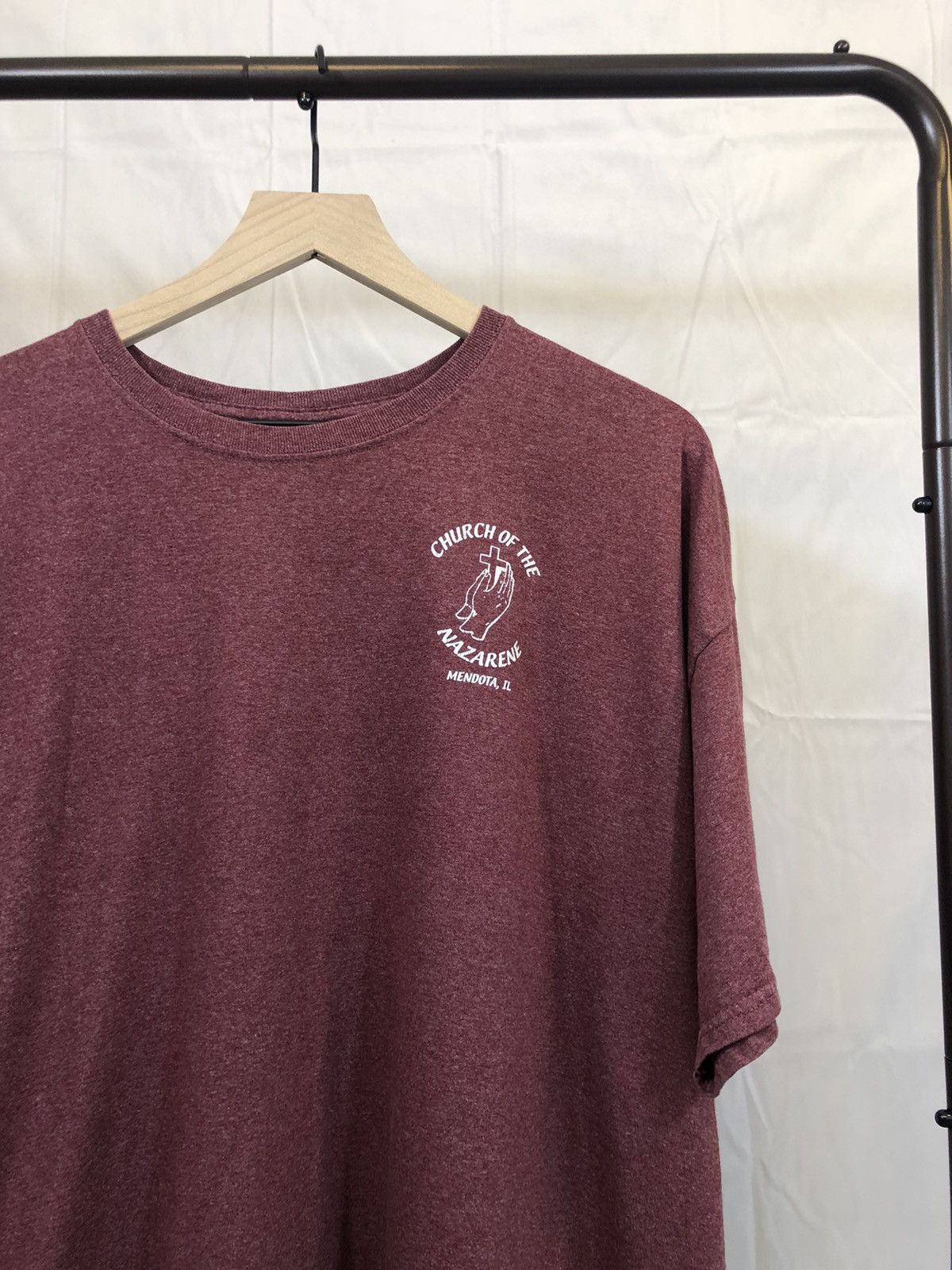 Vintage Vintage Y2K Church Religion Boxy 2000s Tee Size US XXL / EU 58 / 5 - 3 Thumbnail