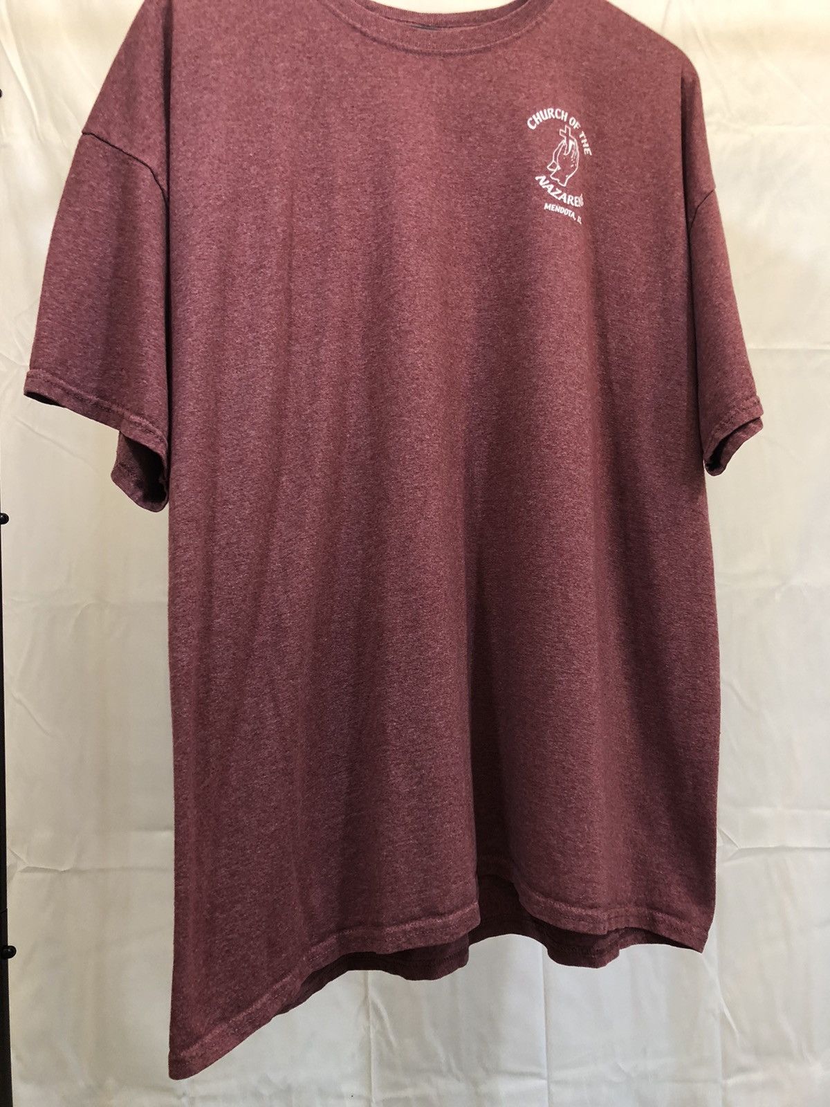 Vintage Vintage Y2K Church Religion Boxy 2000s Tee Size US XXL / EU 58 / 5 - 7 Thumbnail