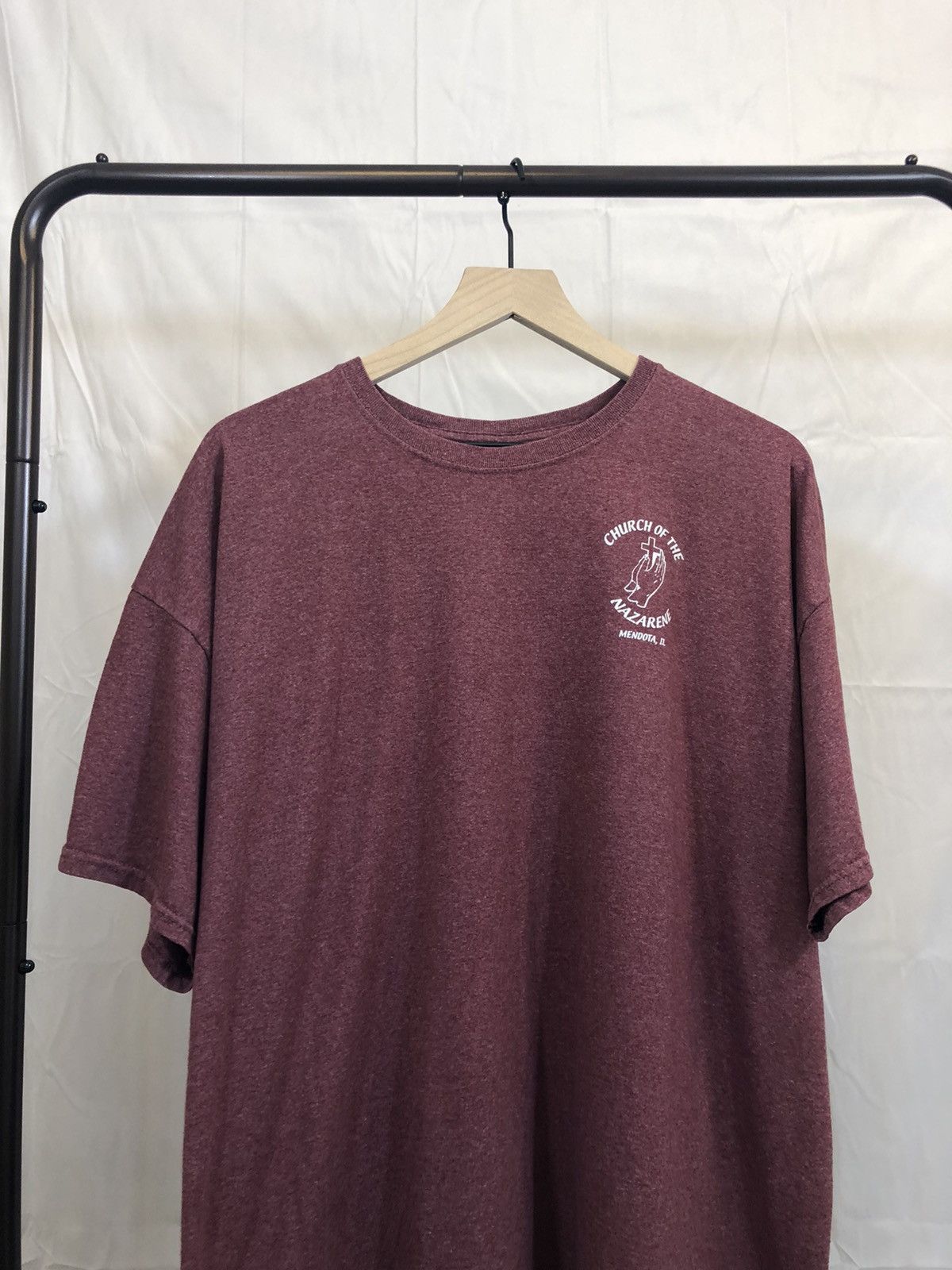 Vintage Vintage Y2K Church Religion Boxy 2000s Tee Size US XXL / EU 58 / 5 - 4 Thumbnail