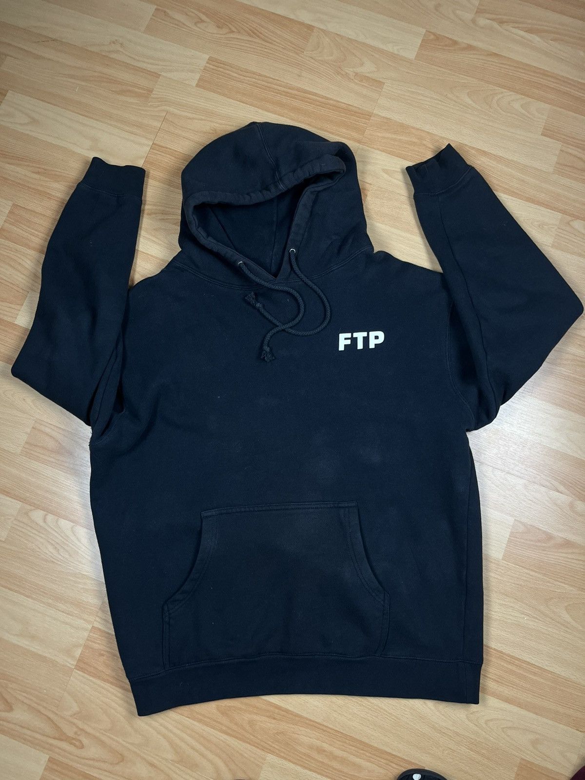 Fuck The Population FTP OG Navy Logo Hoodie Size US L / EU 52-54 / 3 - 1 Thumbnail