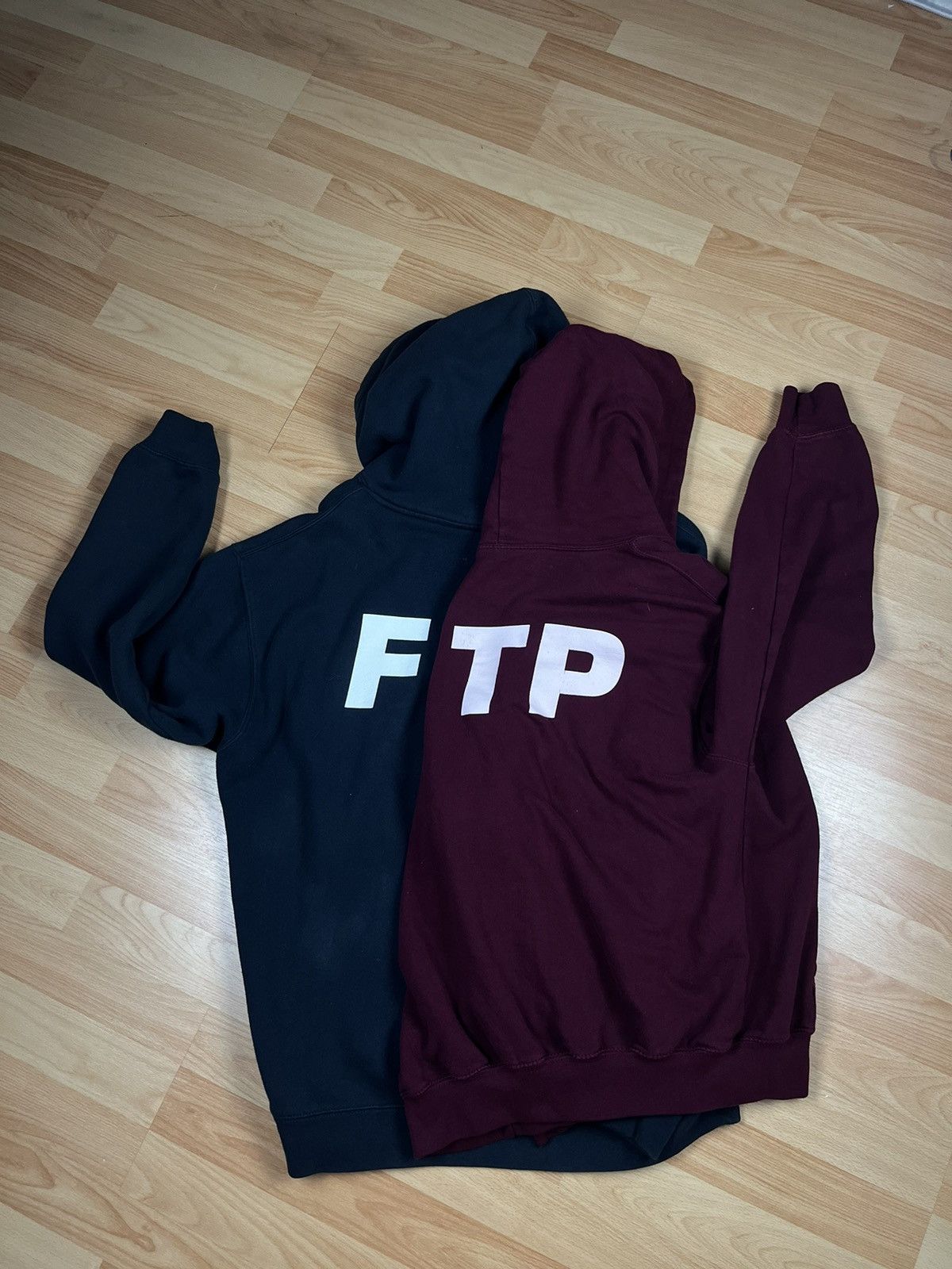 Fuck The Population FTP OG Navy Logo Hoodie Size US L / EU 52-54 / 3 - 4 Thumbnail