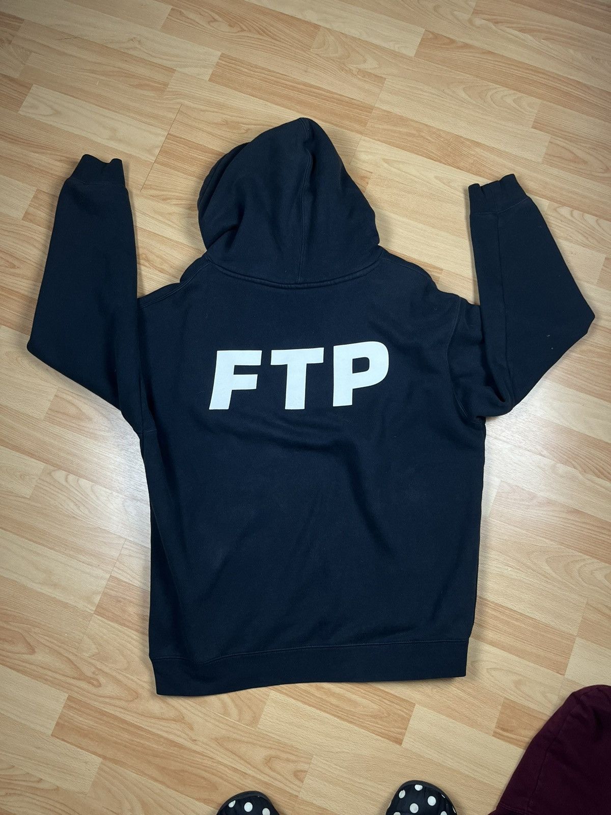 Fuck The Population FTP OG Navy Logo Hoodie Size US L / EU 52-54 / 3 - 2 Thumbnail