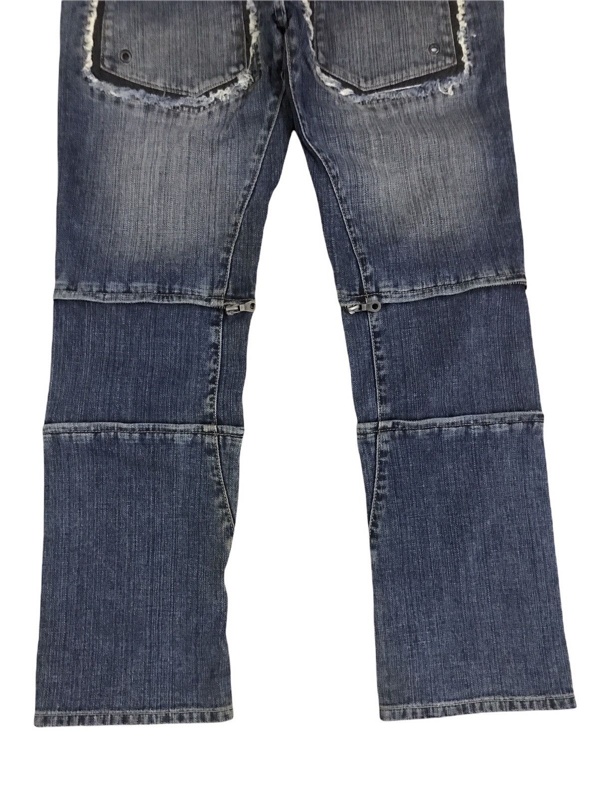 Hysteric Glamour × Japanese Brand × PPFM PPFM Japan Distressed Jeans Seditionaries Design Size US 29 - 6 Thumbnail
