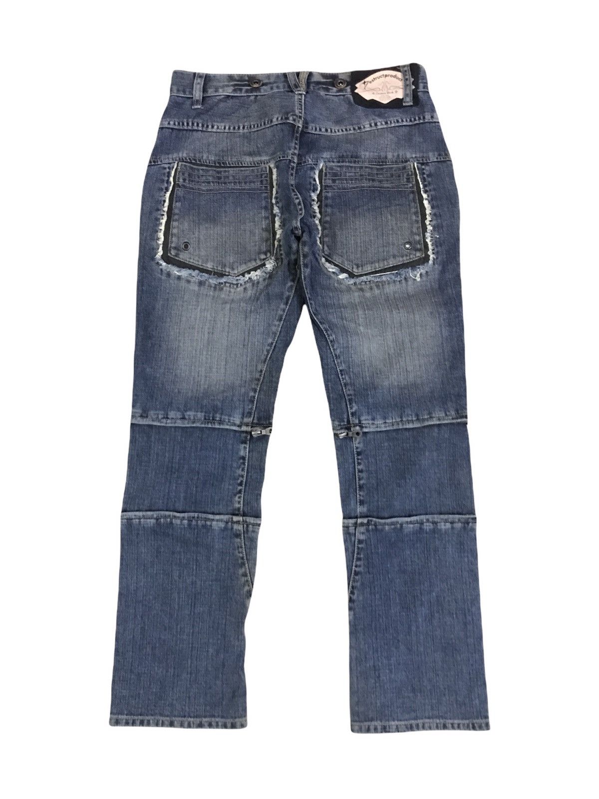 Hysteric Glamour × Japanese Brand × PPFM PPFM Japan Distressed Jeans Seditionaries Design Size US 29 - 1 Thumbnail