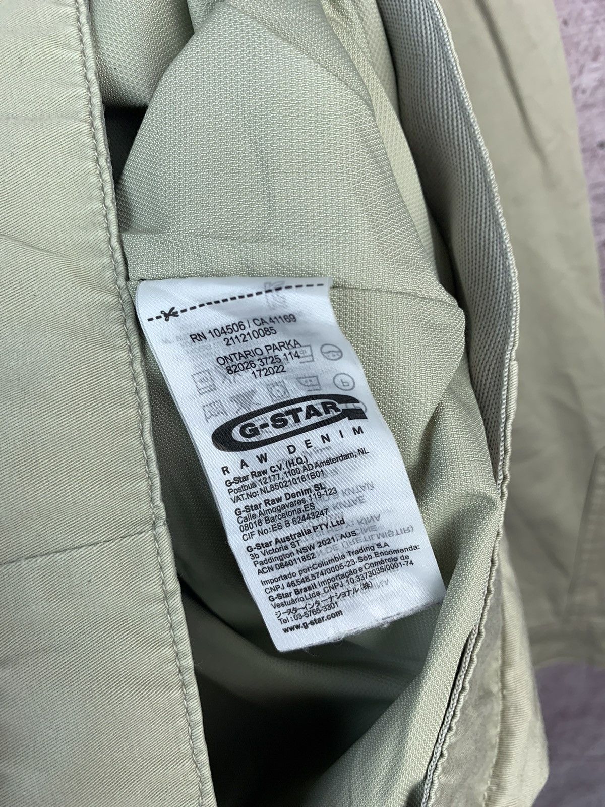 G-Star × Vintage Vintage G Star Raw Jacket Size US M / EU 48-50 / 2 - 3 Thumbnail