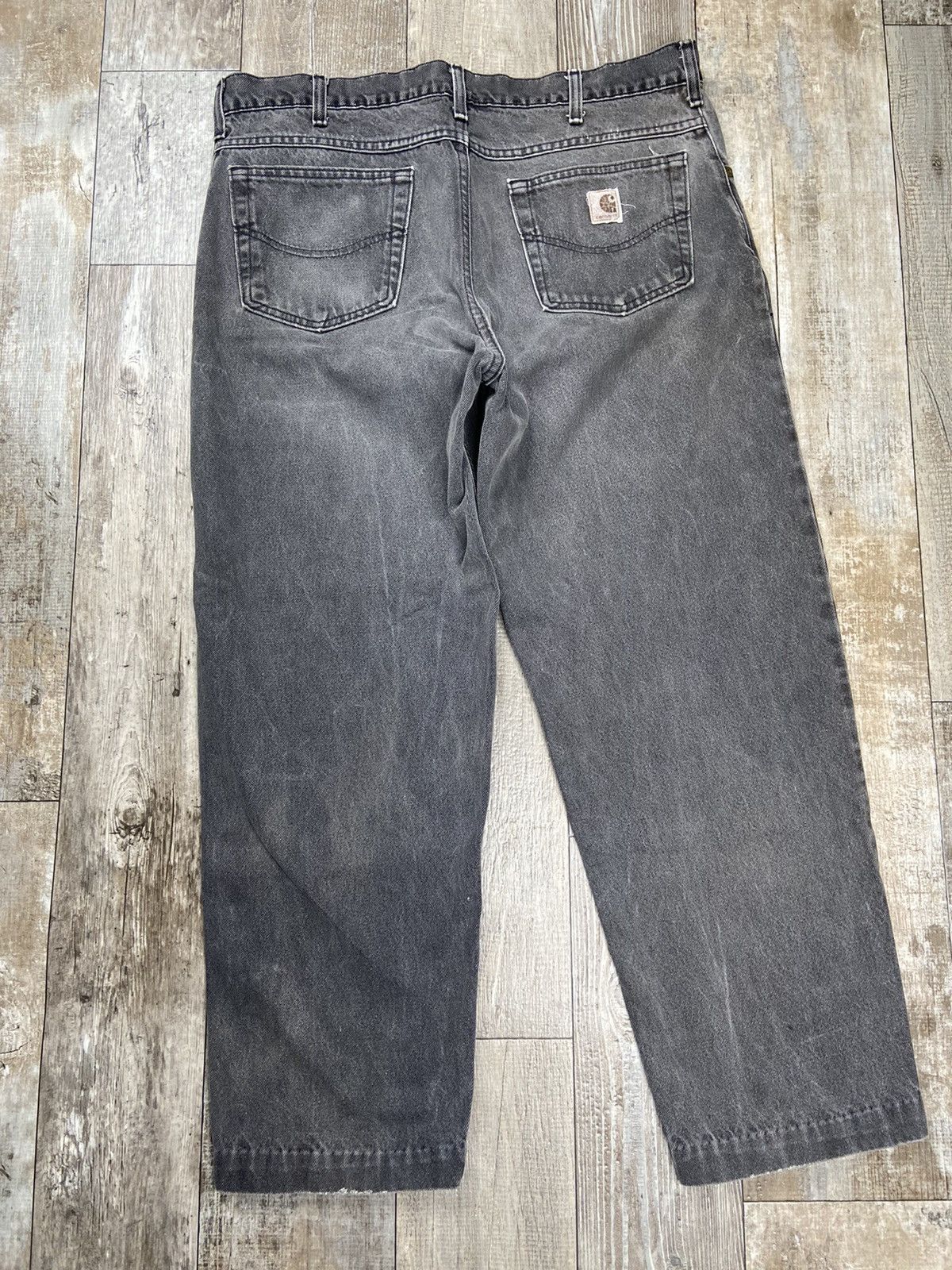 Vintage Vintage Carhartt Black Jeans 38x30 USA Size US 38 / EU 54 - 6 Thumbnail