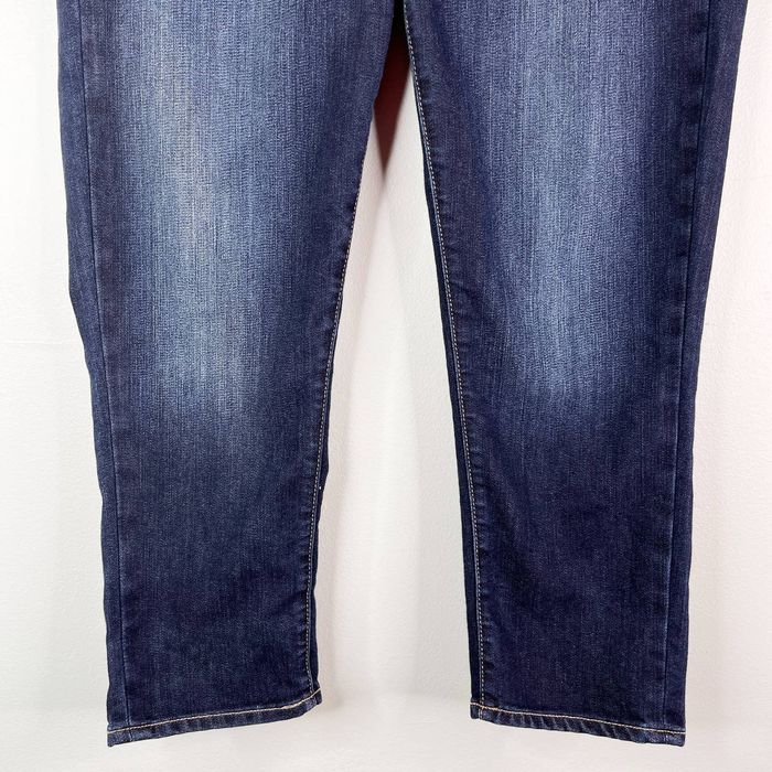 Paige Paige Roxbury Crop Super Rebellious Jeans 31 Dark Wash | Grailed