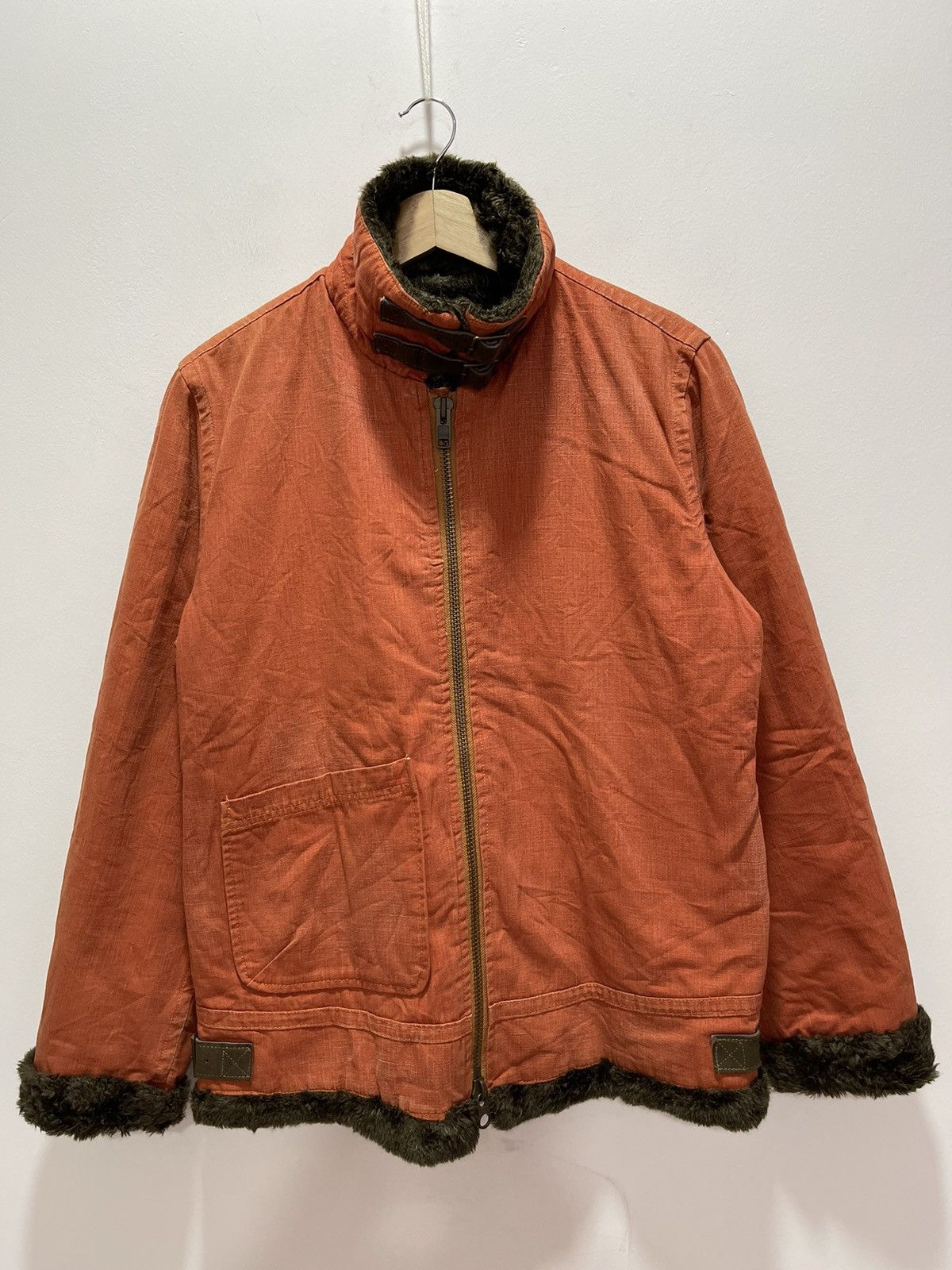 Johnbull JAPANESE JOHNBULL LINED SHERPA ZIP UP JACKET Size US L / EU 52-54 / 3 - 1 Thumbnail